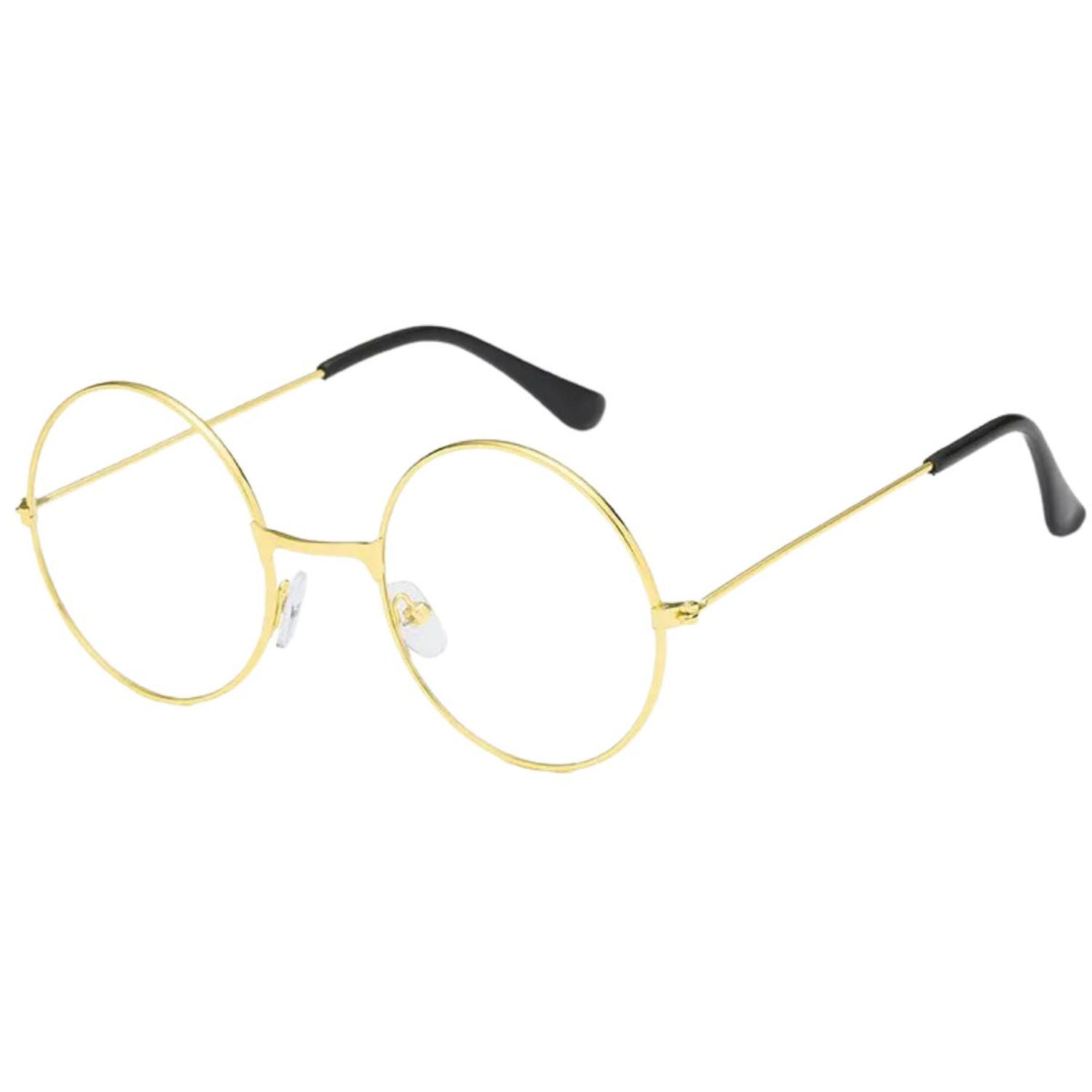 MONTURA DE LENTES REDONDO TIPO HARRY POTTER - DORADO TAMAÑO TALLA ÚNICA - 1
