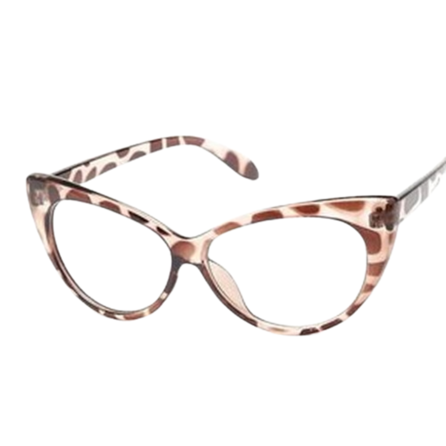 MONTURA DE LENTES CAT EYE ATIGRADO MARRÓN TAMAÑO TALLA ÚNICA - 1
