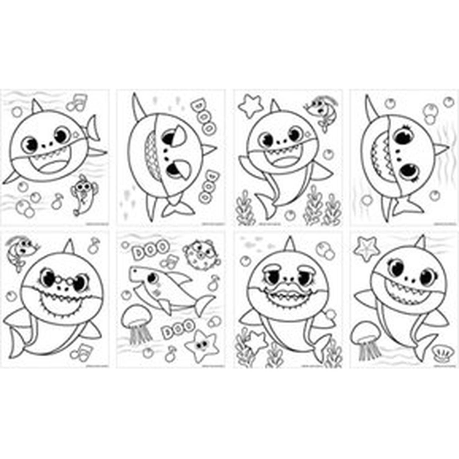 CRAYOLA BABY SHARK SET ARTÍSTICO PARA COLOREAR 50PZS TAMAÑO TALLA ÚNICA - 2