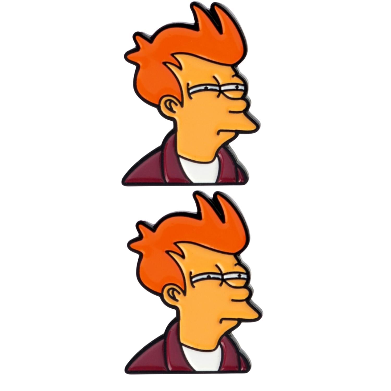 PACKX2 PIN DE METAL FUTURAMA PHILIP J. FRY - 1