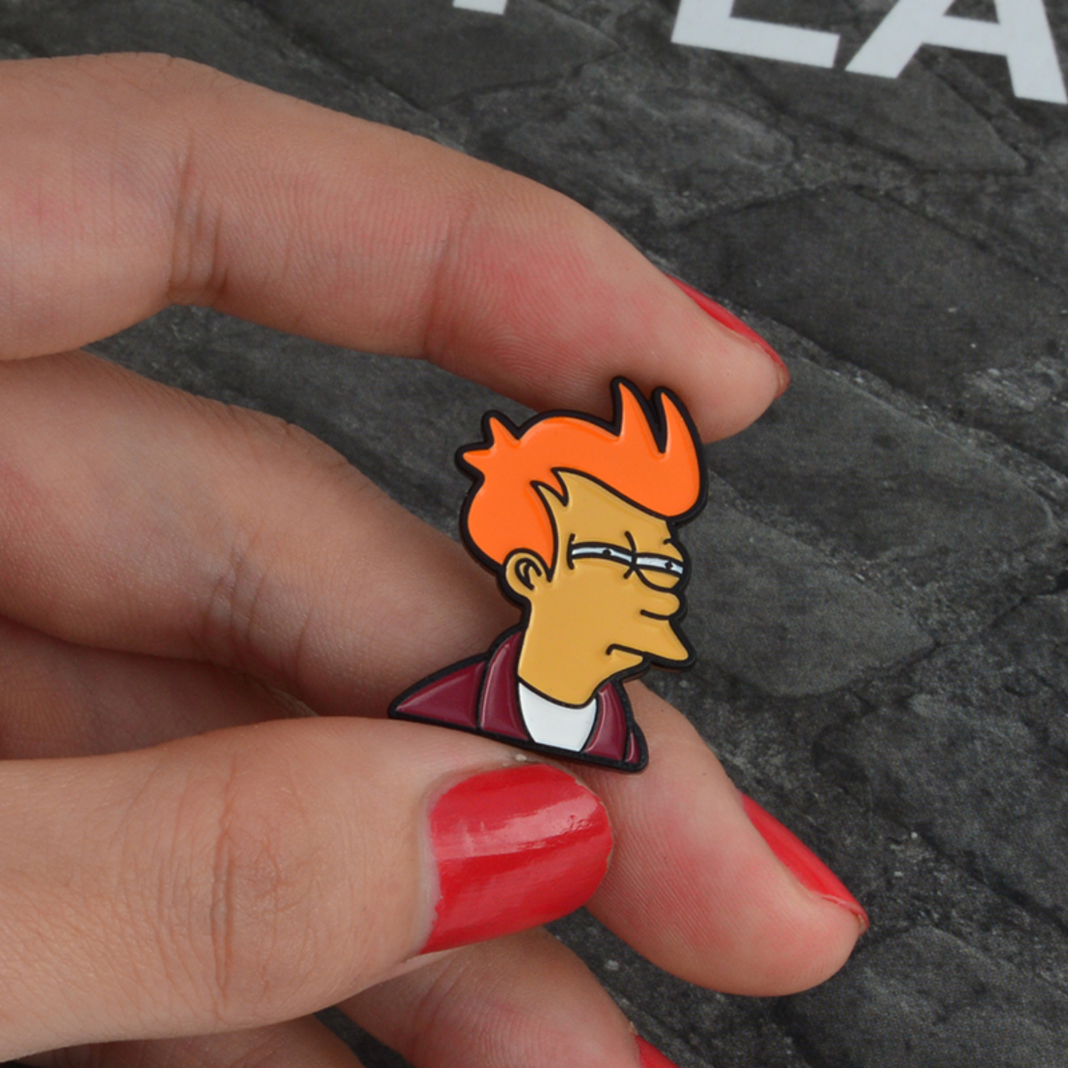 PACKX2 PIN DE METAL FUTURAMA PHILIP J. FRY - 3