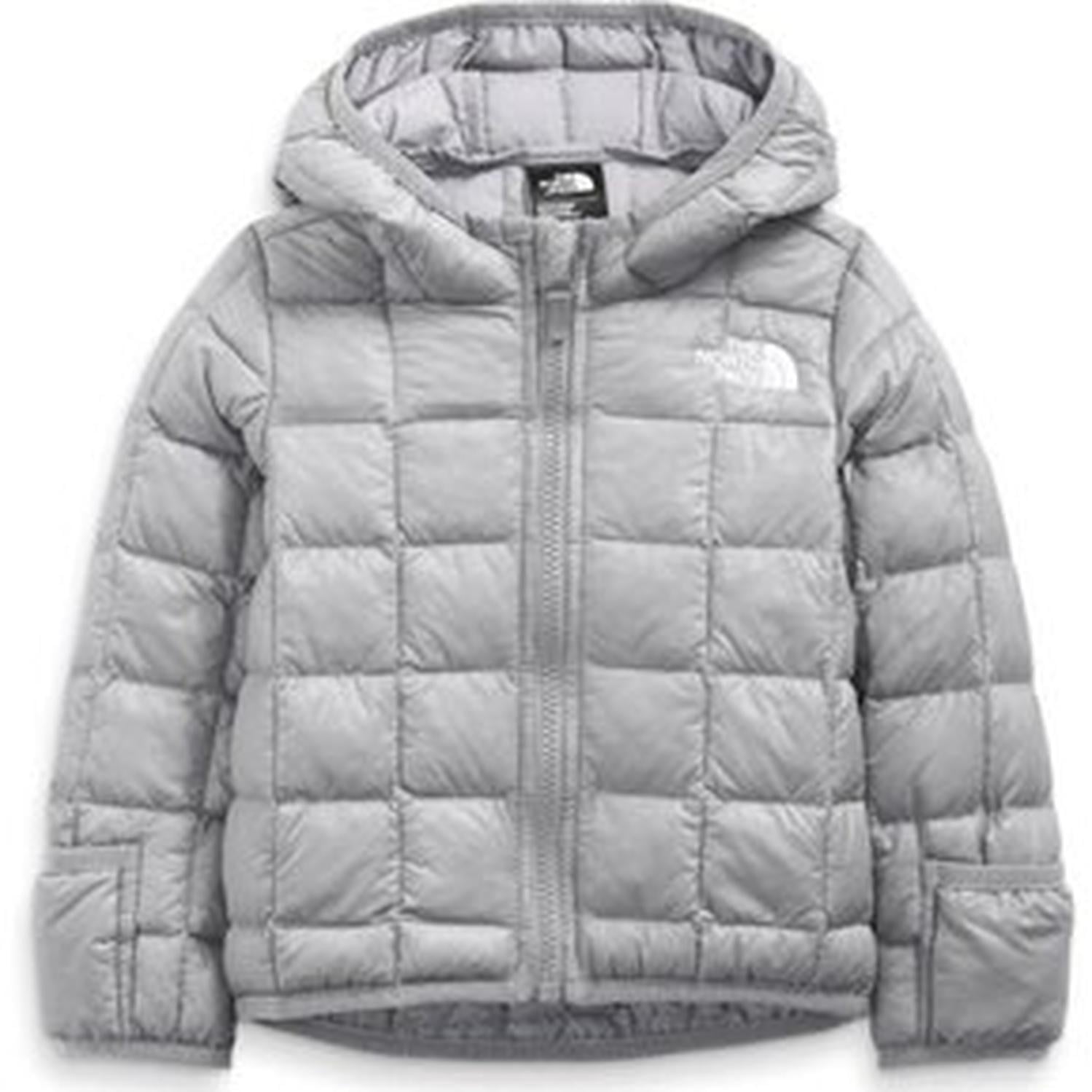 CASACA CON CAPUCHA THE NORTH FACE PARA BEBE - PLOMO TAMAÑO 9-12 M - 1