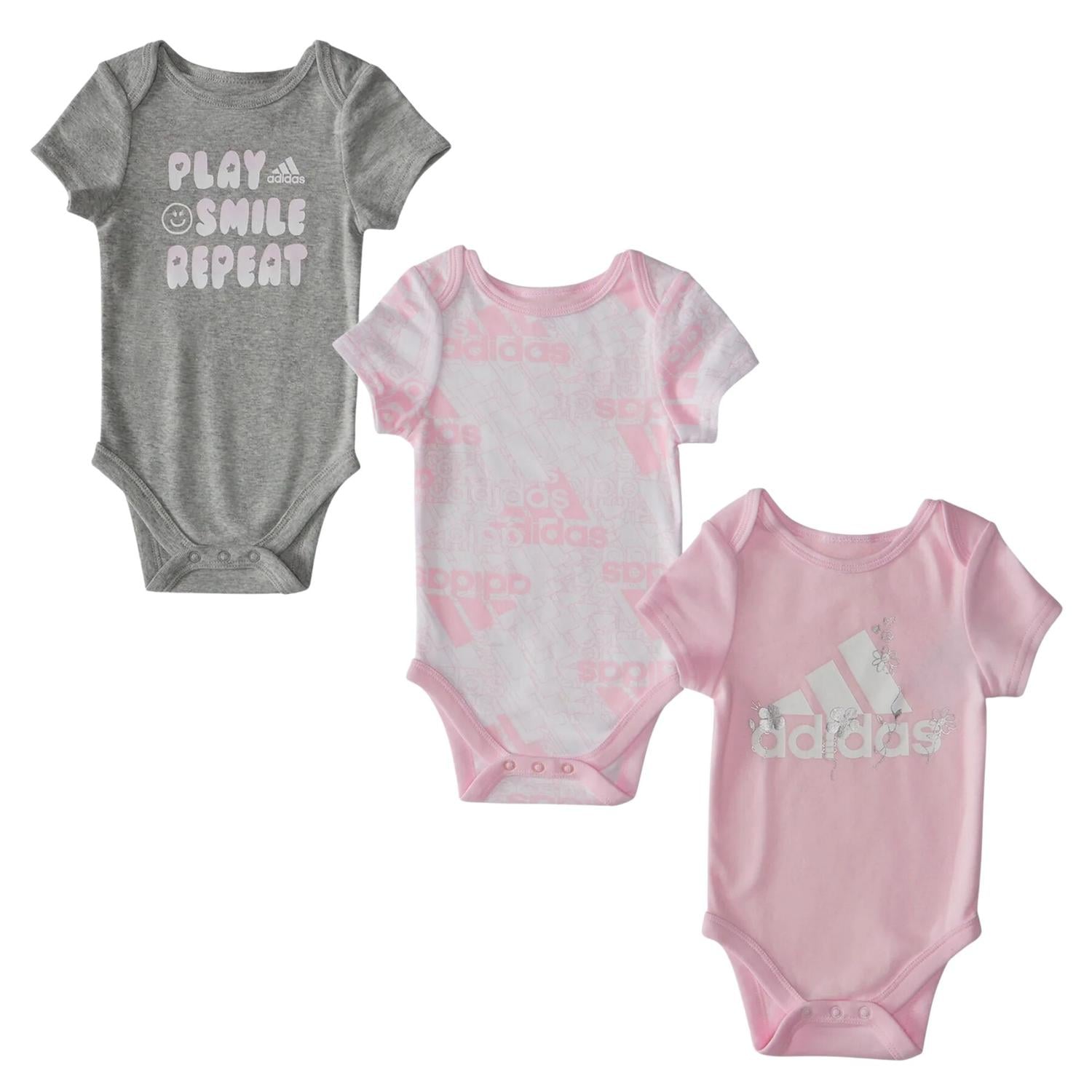 BODY O BEBECRECE ADIDAS RECIEN NACIDO TAMAÑO 0-3M - 1