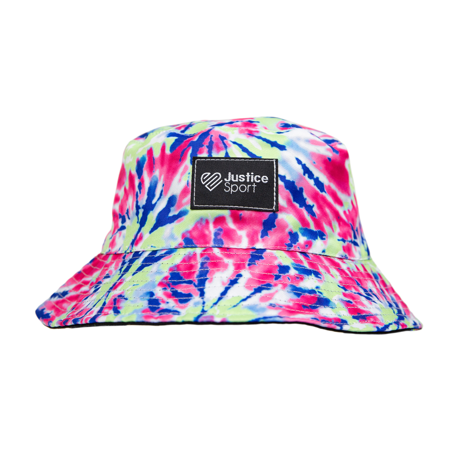 GORRO BUCKET HAT REVERSIBLE JUSTICE PARA NIÑAS TIEDIE - ROSA TAMAÑO S - 2