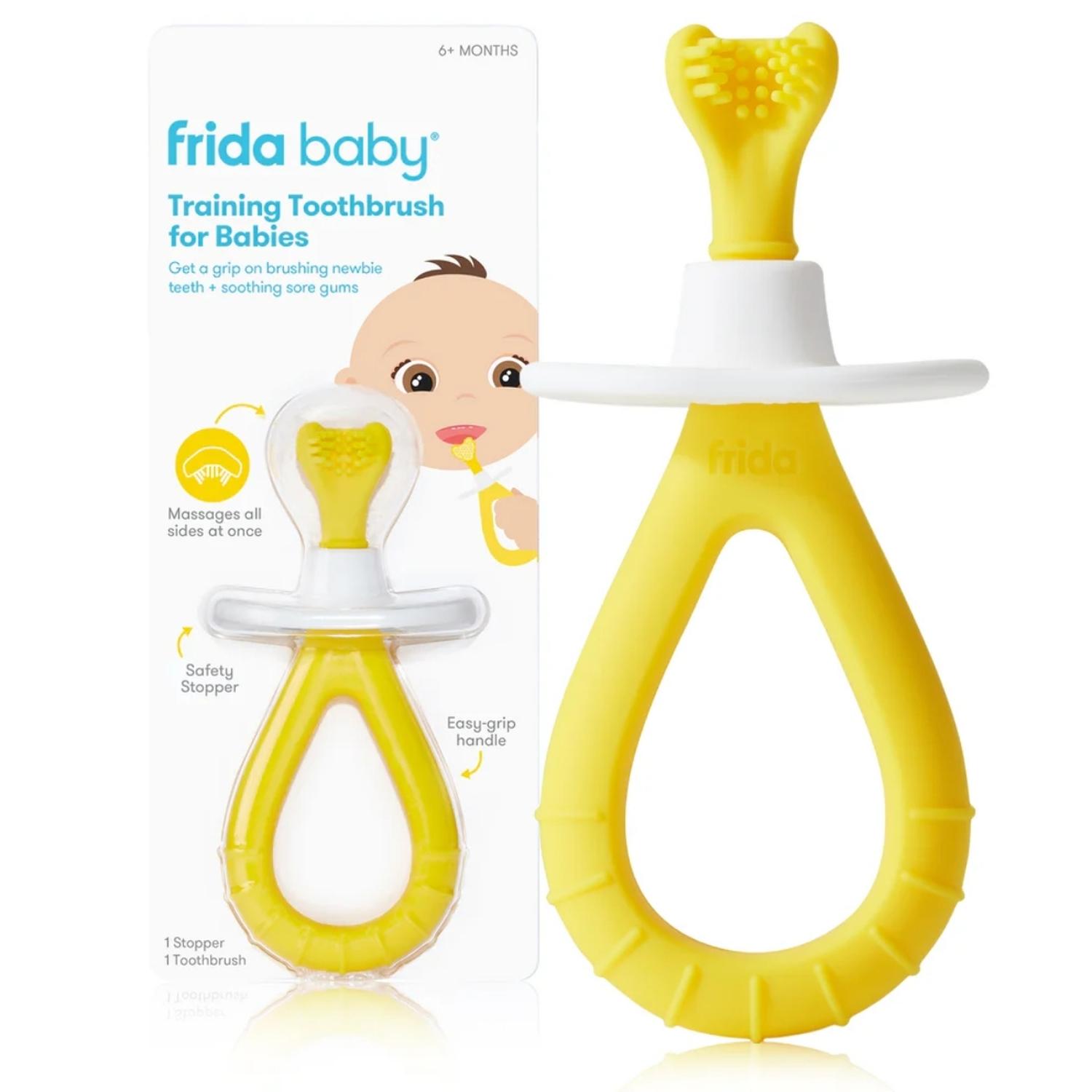 CEPILLO DE DIENTES DE ENTRENAMIENTO PARA BEBES FRIDA BABY TAMAÑO TALLA UNICA - 1