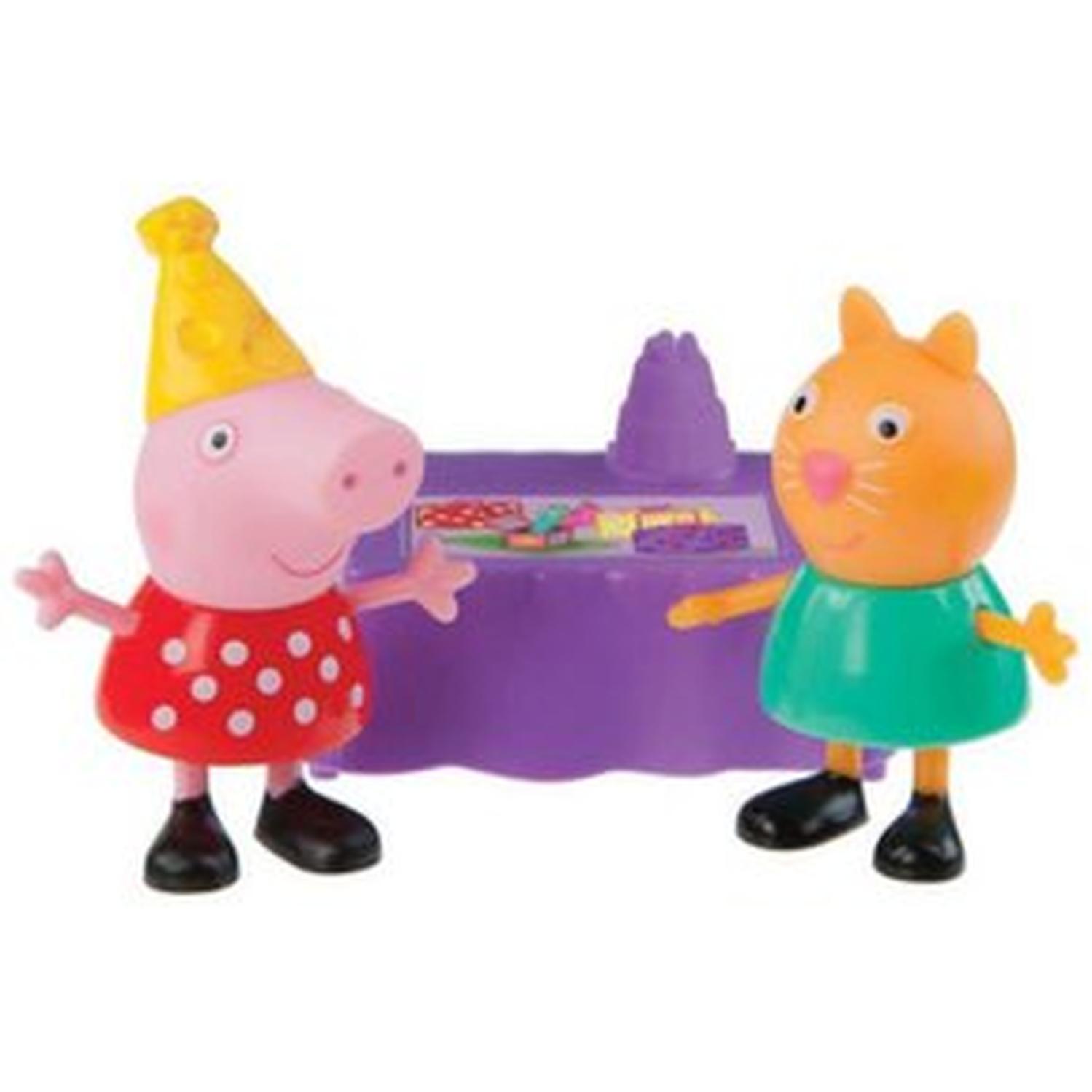 FIESTA DE CUMPLEAÑOS DE PEPPA PIG Y CANDY CAT FISHER-PRICE TAMAÑO TALLA ÚNICA - 1