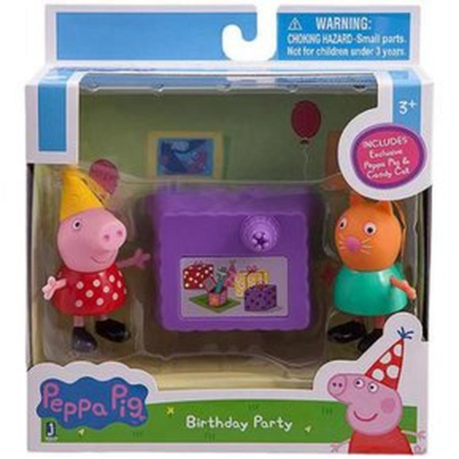FIESTA DE CUMPLEAÑOS DE PEPPA PIG Y CANDY CAT FISHER-PRICE TAMAÑO TALLA ÚNICA - 2