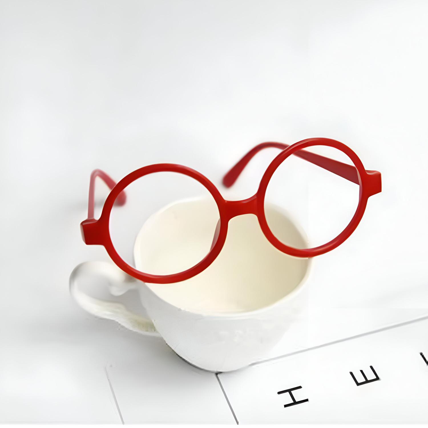PACKX2 MONTURA DE LENTES O GAFAS REDONDOS HARRY POTTER NIÑOS - ROJO TAMAÑO TALLA ÚNICA - 2