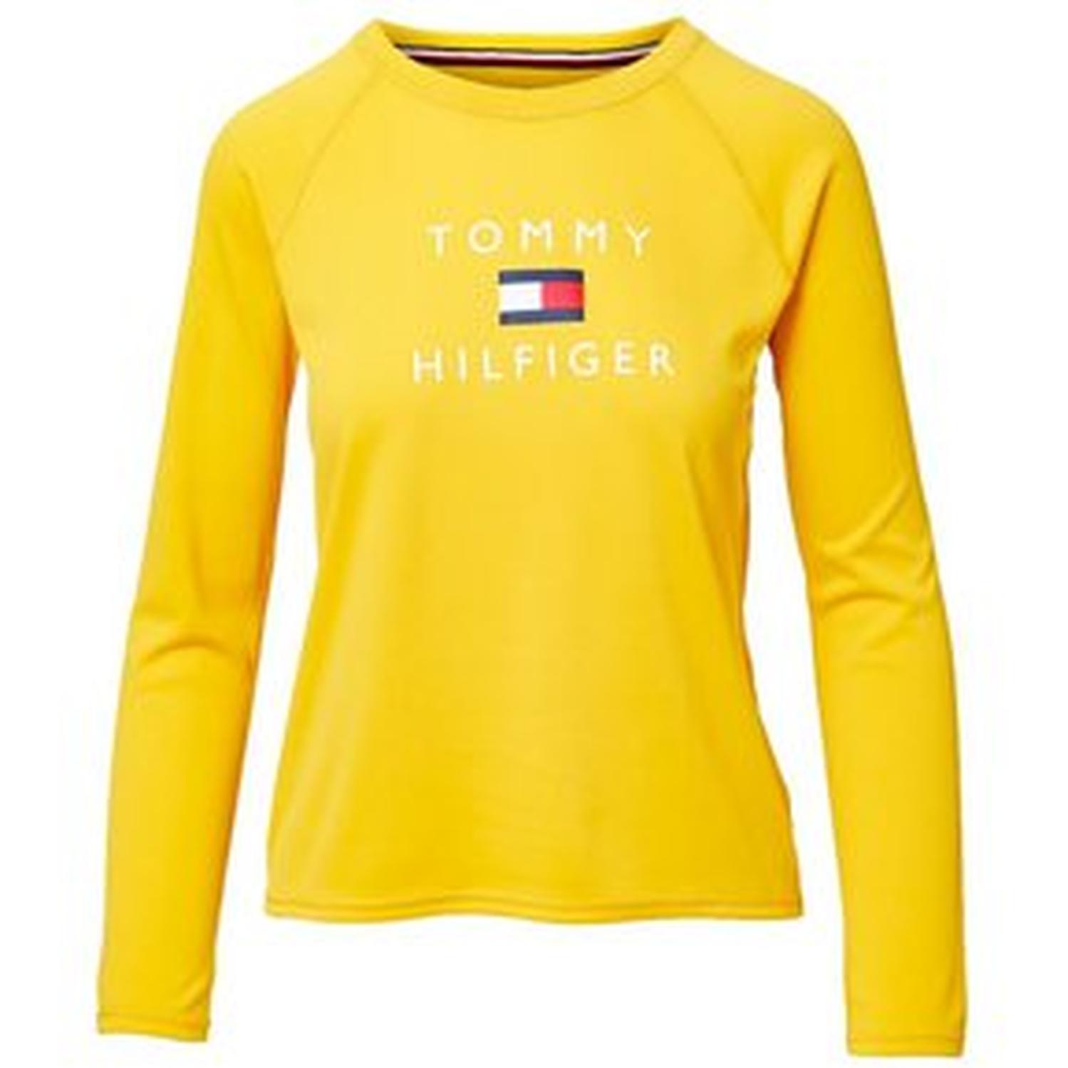 POLO LICRA PISCINA TOMMY HILFIGER PARA MUJER - AMARILLO - 3