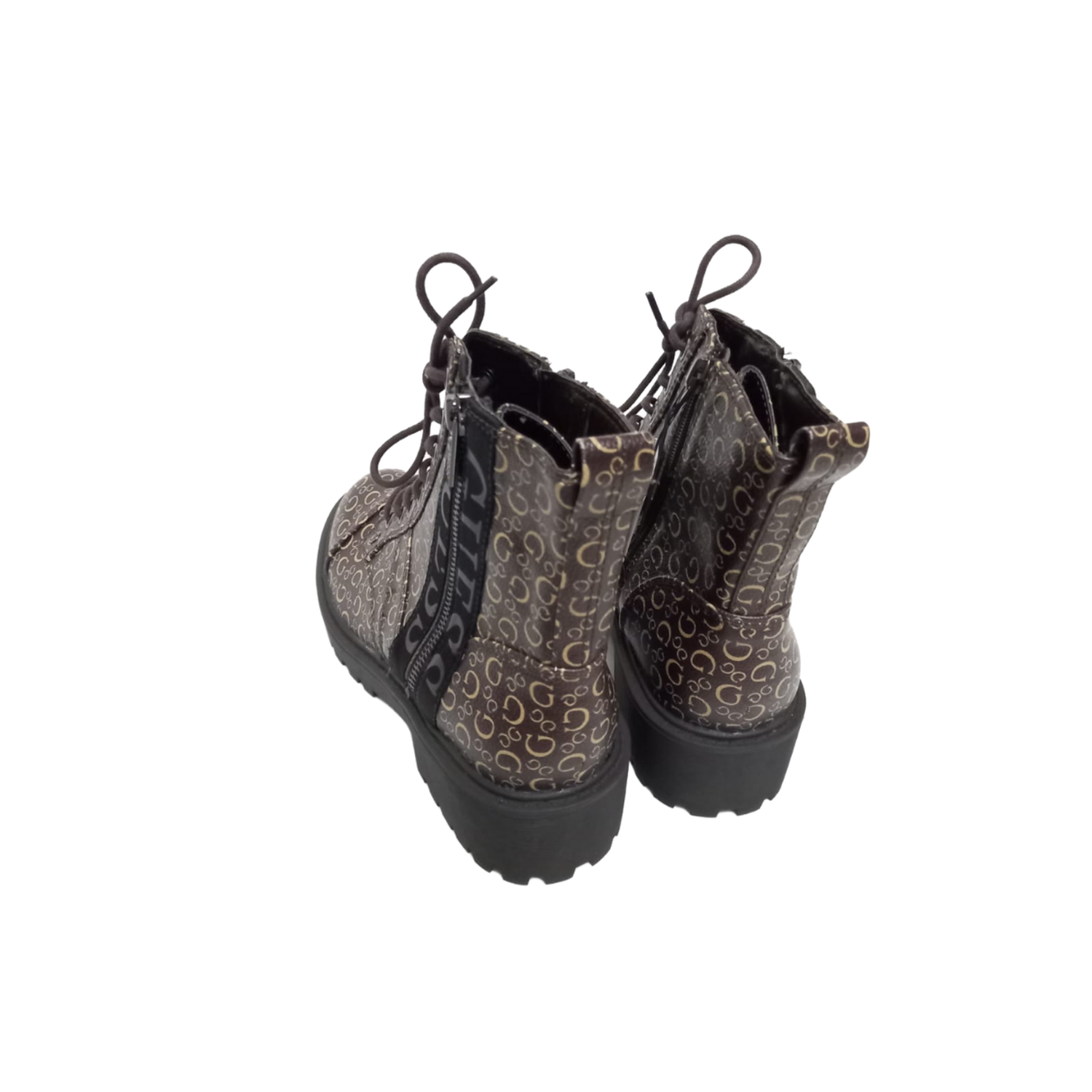 BOTAS O BOTINES MONOGRAM GUESS - MARRÓN - 3