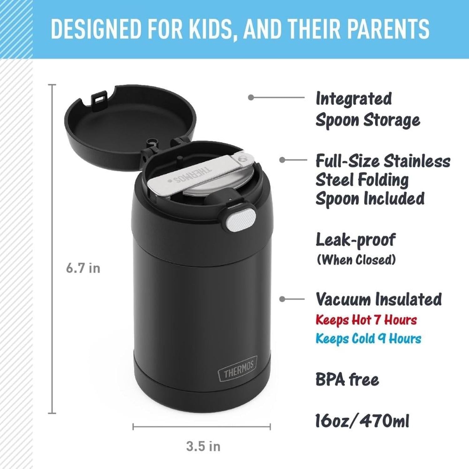 TERMO PARA COMIDA THERMOS FUNTAINER - 470 ML TAMAÑO 470 ML - 2