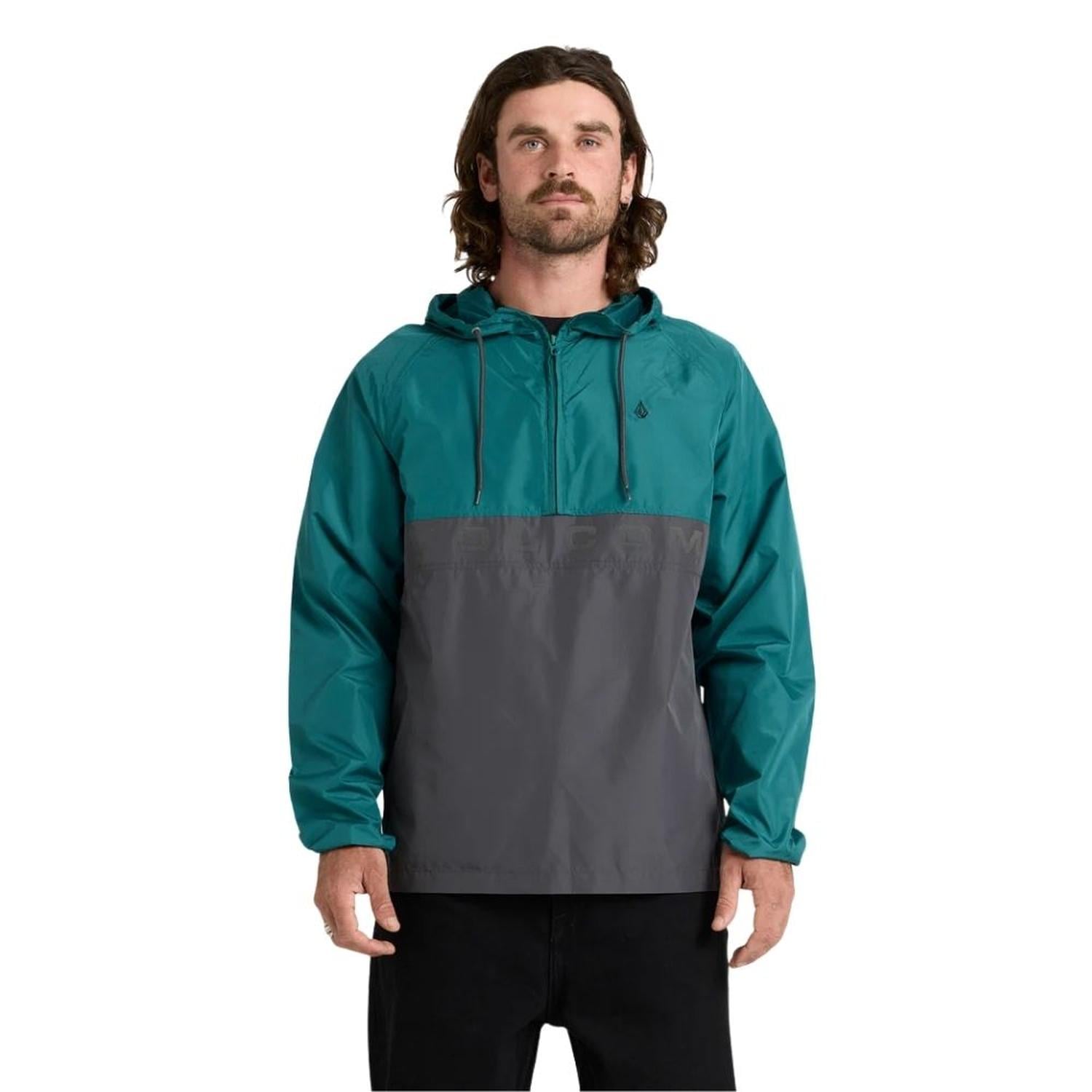 CASACA CORTAVIENTO HOMBRE VOLCOM ECKERTON NEGRO - 1