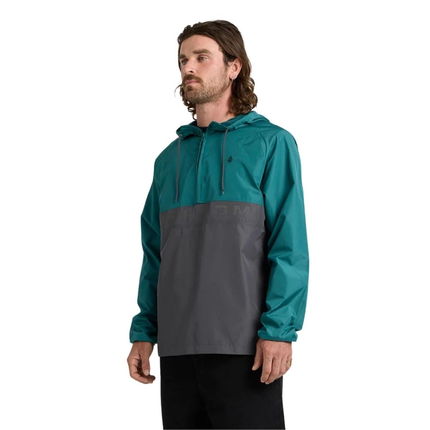 CASACA CORTAVIENTO HOMBRE VOLCOM ECKERTON NEGRO - 3