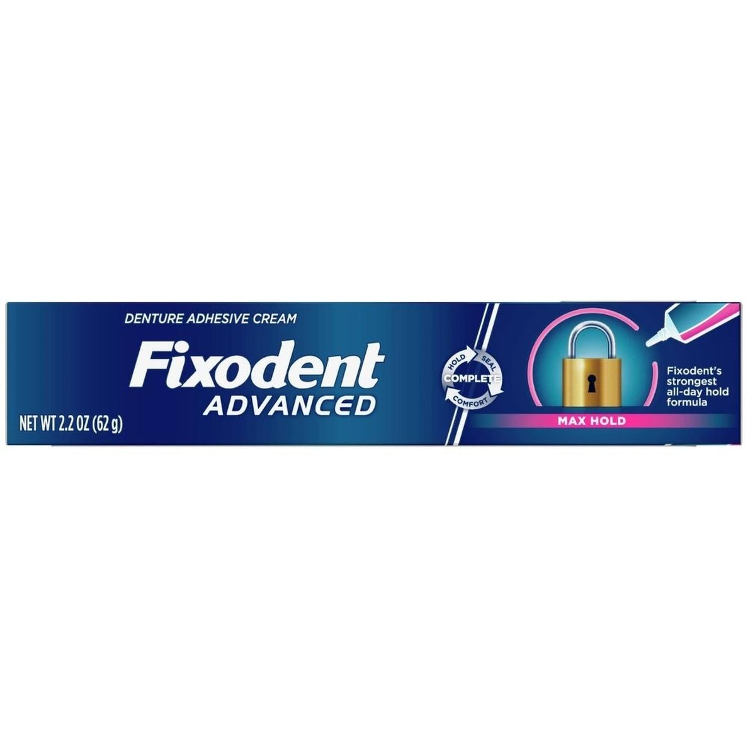 CREMA ADHESIVA PARA DENTADURAS FIXODENT ADVANCED - 62 G BLANCO TAMAÑO 62 G - 1