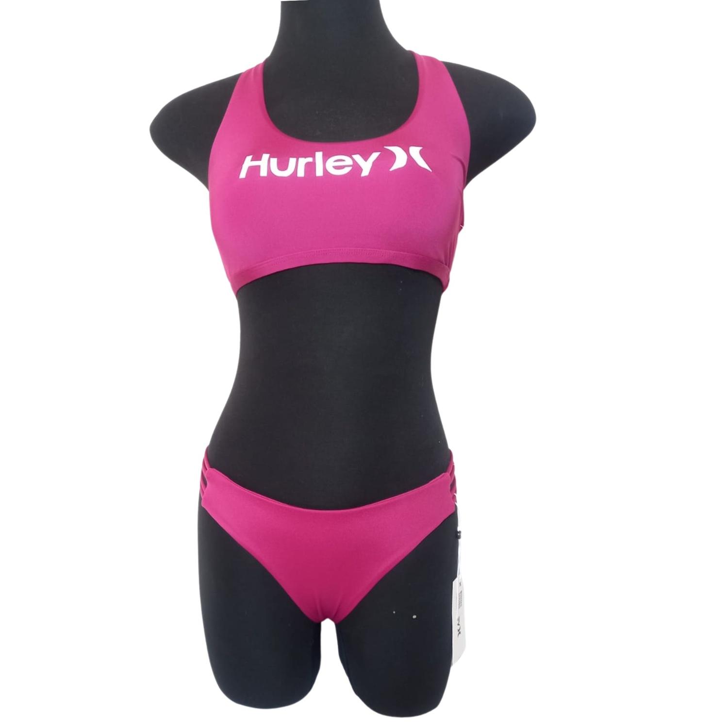 BIKINI HURLEY SWIMSUIT - FUCSIA - 1
