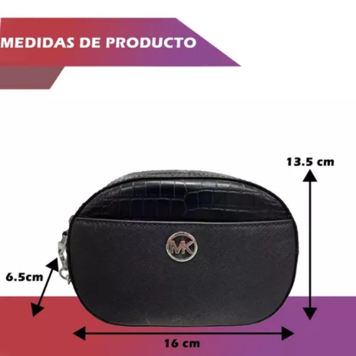 CARTERA CROSSBODY MICHAEL KORS CUERO SAFFIANO JET SET GLAM - NEGRO TAMAÑO TALLA ÚNICA - 5