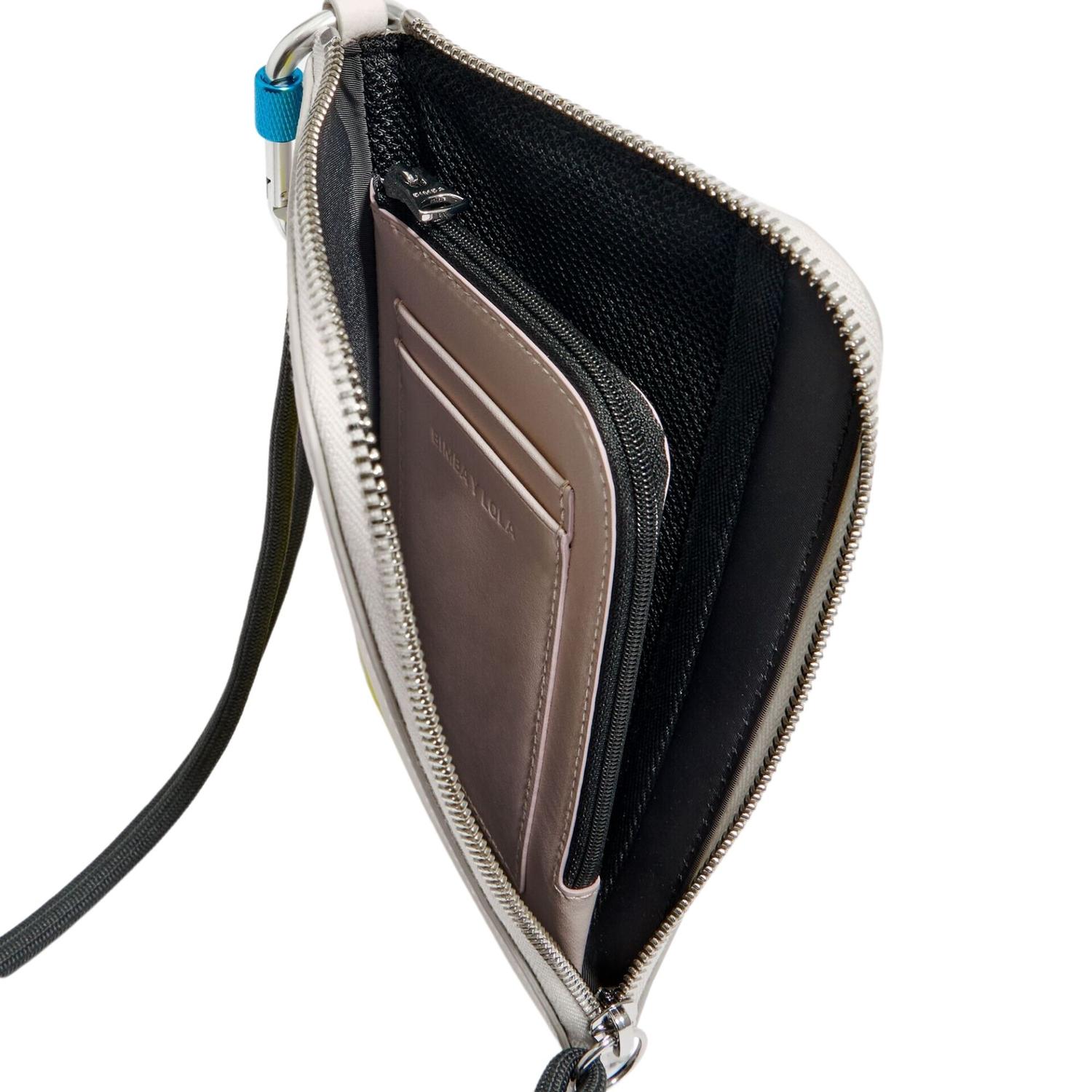 CROSSBODY RECTANGULAR DE CUERO BIMBA Y LOLA DOBLE CIERRE TAMAÑO TALLA ÚNICA - 5
