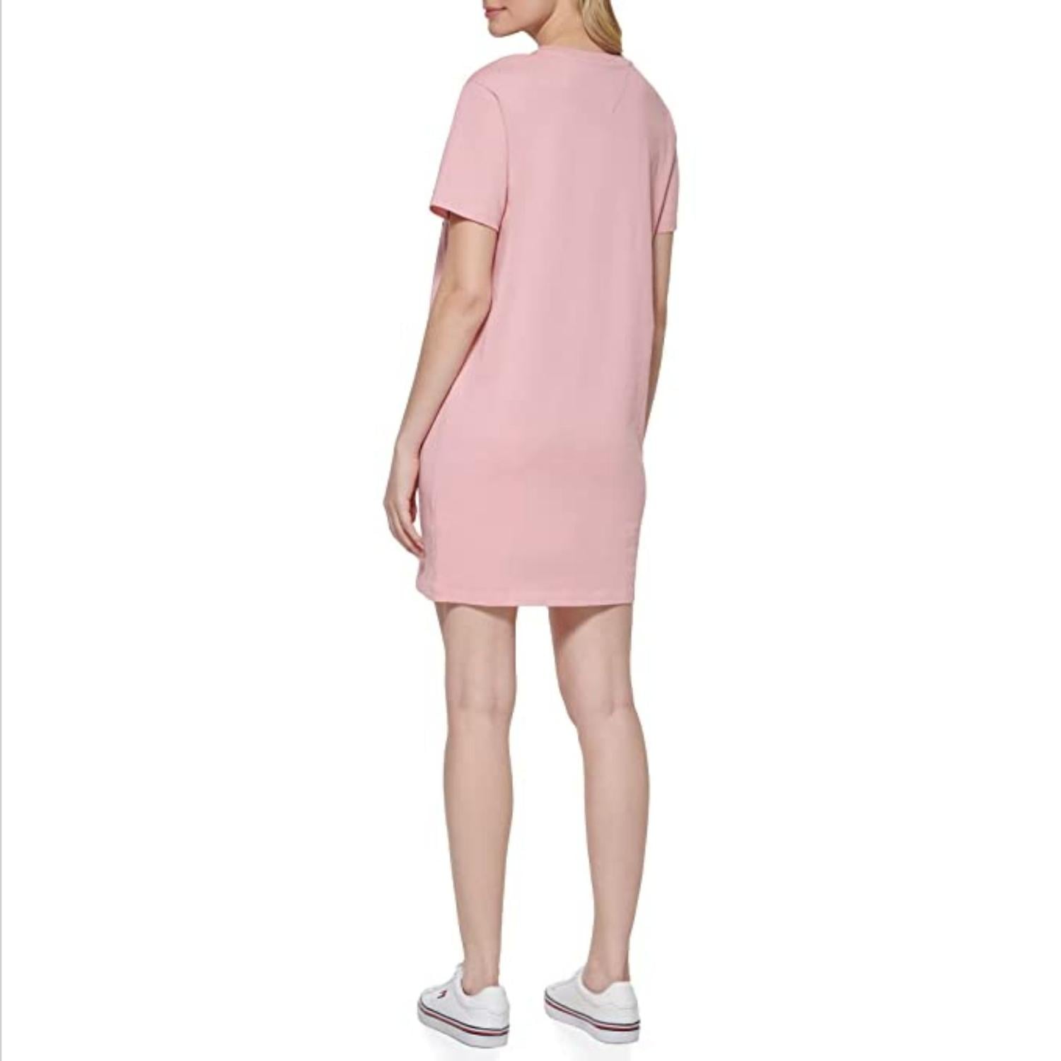 VESTIDO POLO MUJER TOMMY JEANS - ROSA - 4