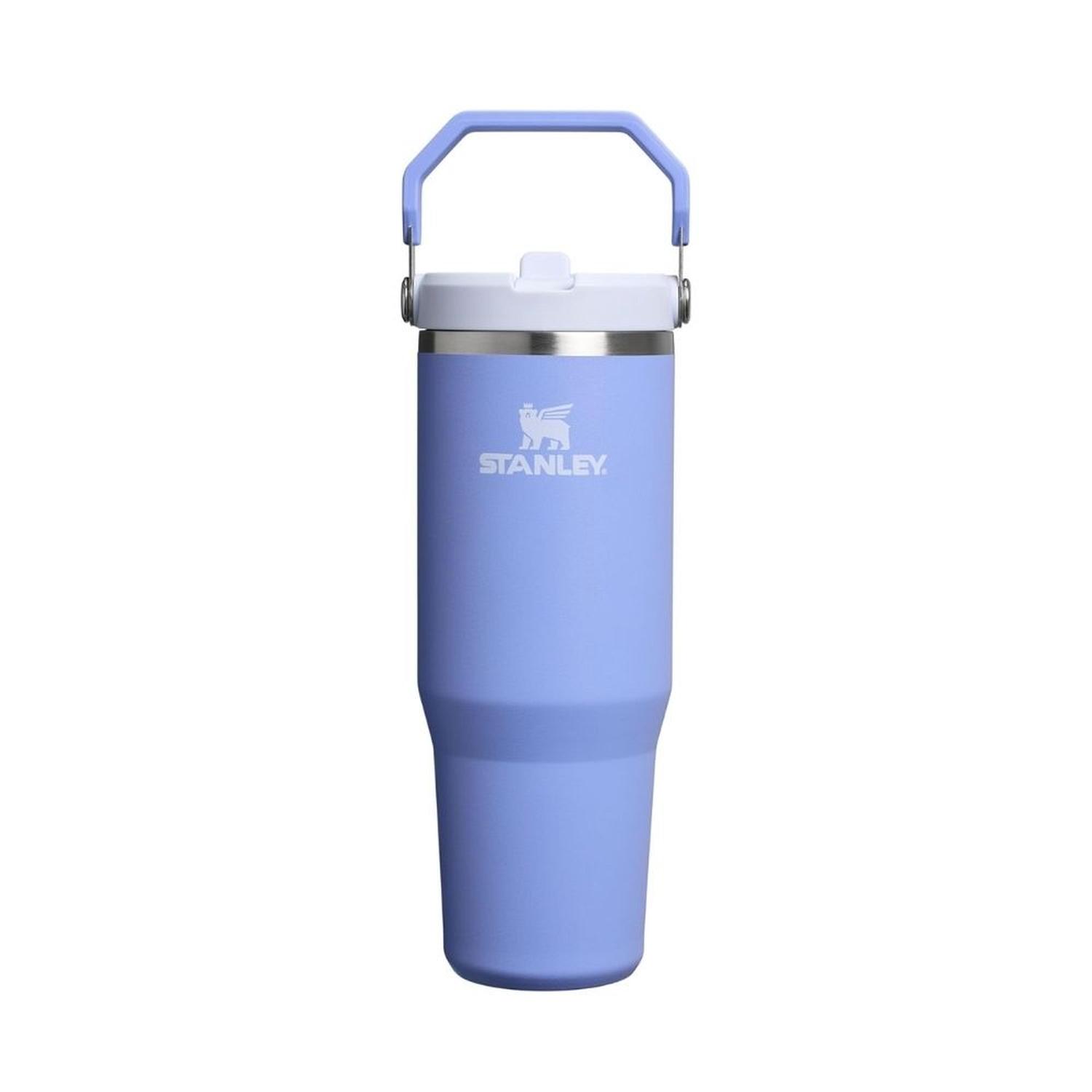 TUMBLER VASO DE ACERO INOXIDABLE STANLEY ICEFLOW FLIP STRAW 30 OZ - HYDRANGEA TAMAÑO TALLA UNICA - 1