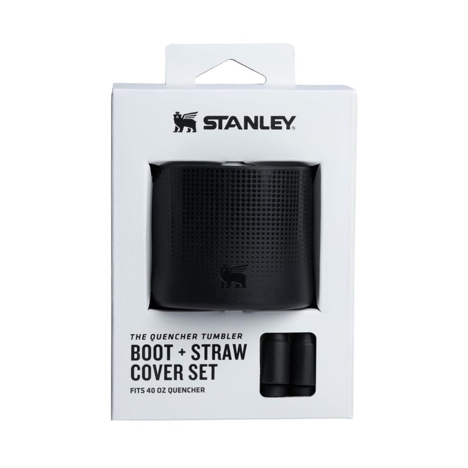 PROTECTOR DE SILICONA ANTIDESLIZANTE STANLEY PARA VASOS DE 40 OZ - NEGRO TAMAÑO TALLA UNICA - 1