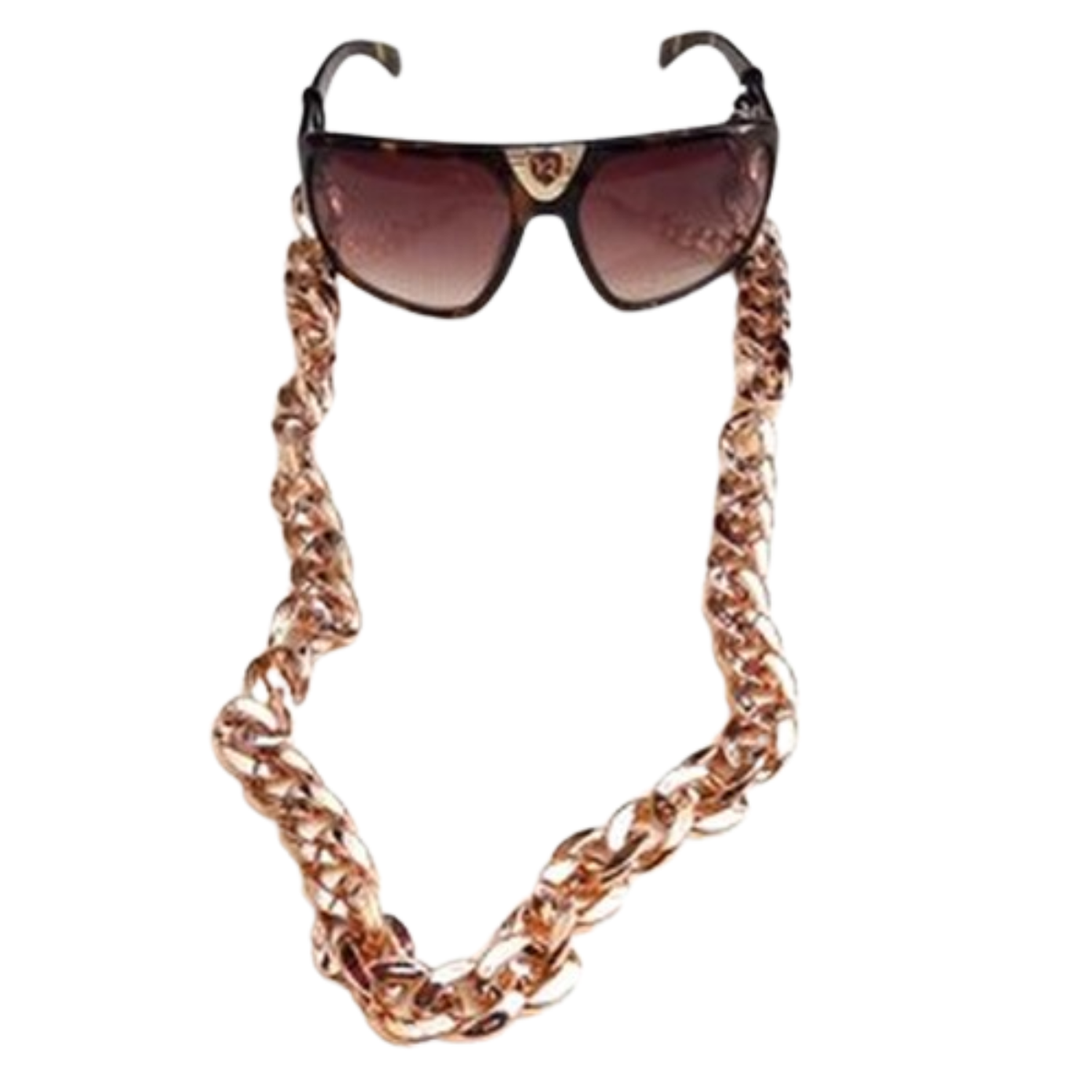 HOLDERS PARA LENTES MUJER COLOR DORADO TAMAÑO TALLA ÚNICA - 1