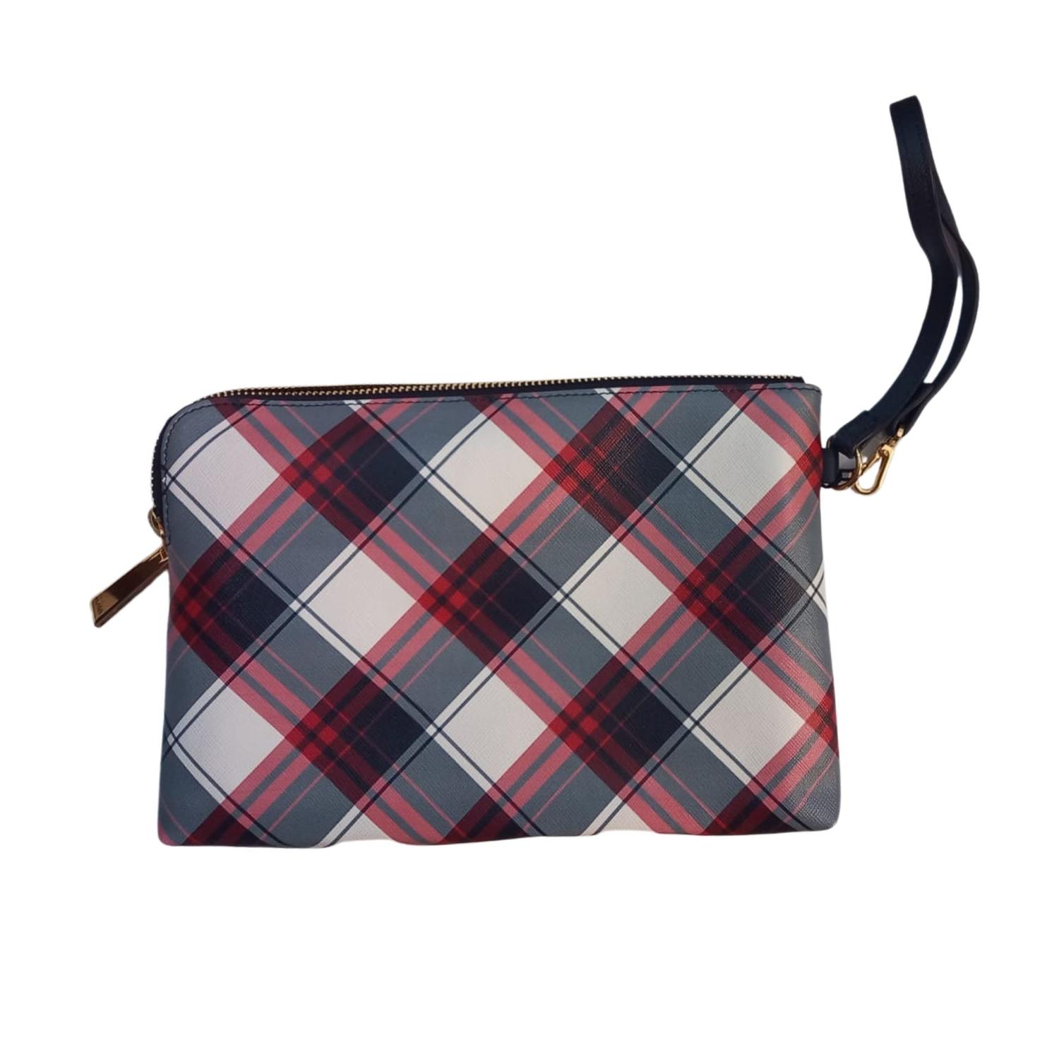 CARTERA DE MANO O WRISLET TOMMY HILFIGER - AZUL TAMAÑO TALLA ÚNICA - 2