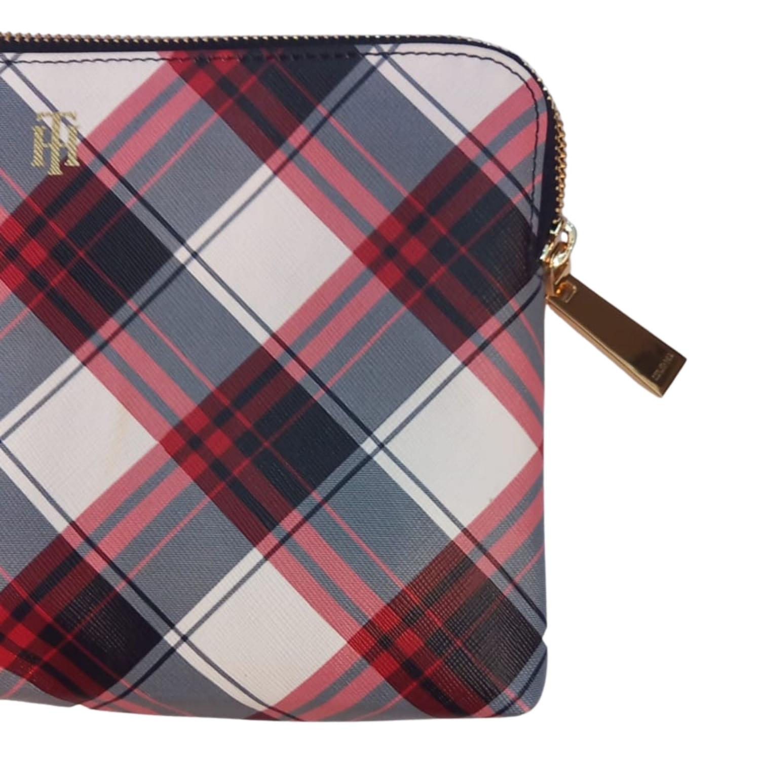 CARTERA DE MANO O WRISLET TOMMY HILFIGER - AZUL TAMAÑO TALLA ÚNICA - 3