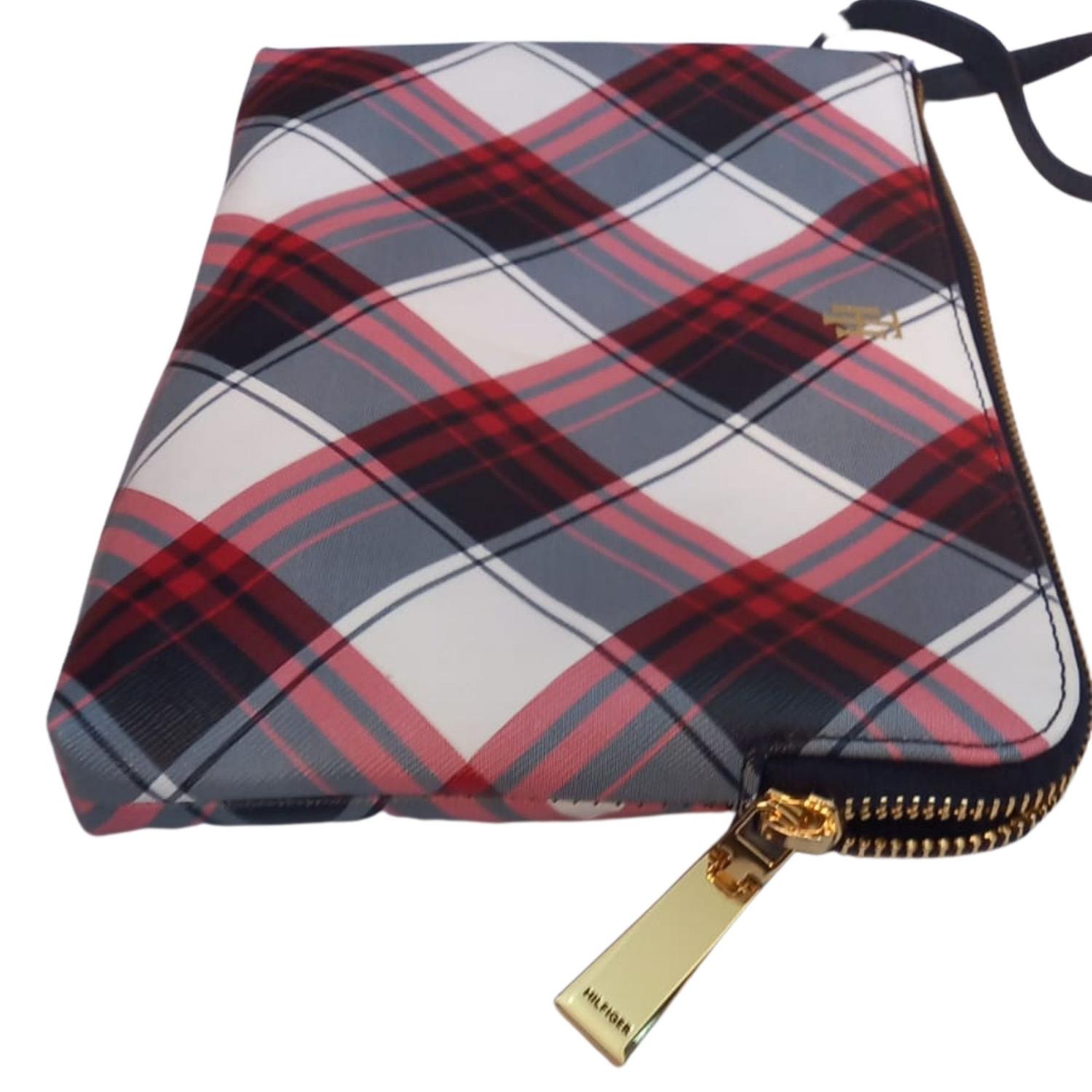 CARTERA DE MANO O WRISLET TOMMY HILFIGER - AZUL TAMAÑO TALLA ÚNICA - 4