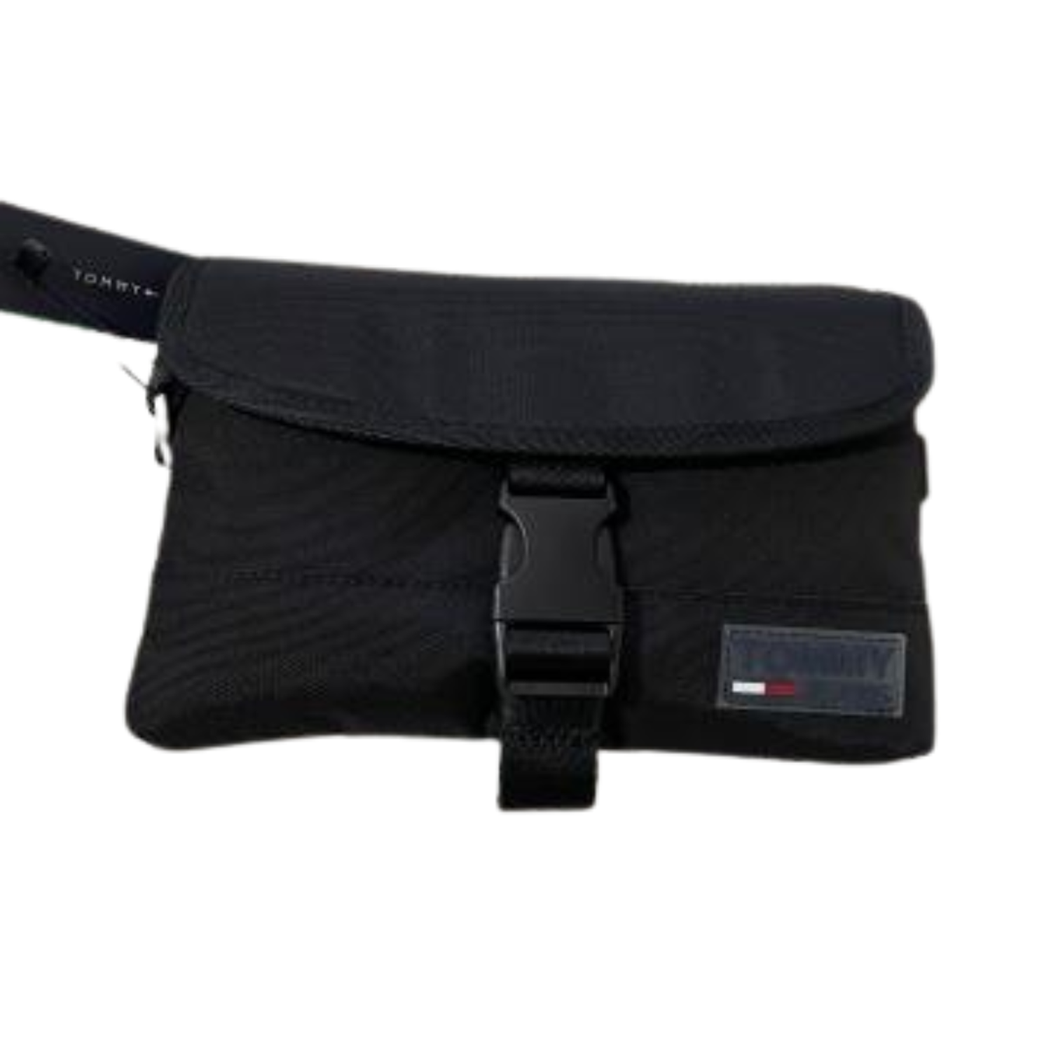 CANGURO CROSSBODY TOMMY HILFIGER CUADRADA CON HEBILLA NEGRO TAMAÑO TALLA ÚNICA - 1