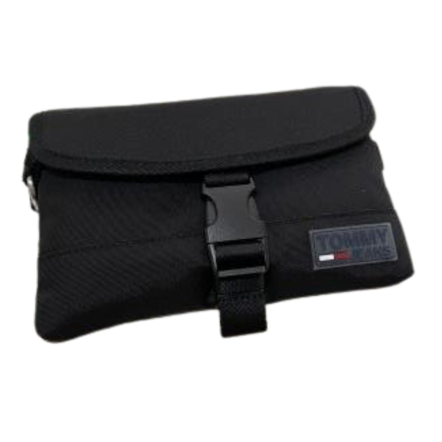 CANGURO CROSSBODY TOMMY HILFIGER CUADRADA CON HEBILLA NEGRO TAMAÑO TALLA ÚNICA - 3