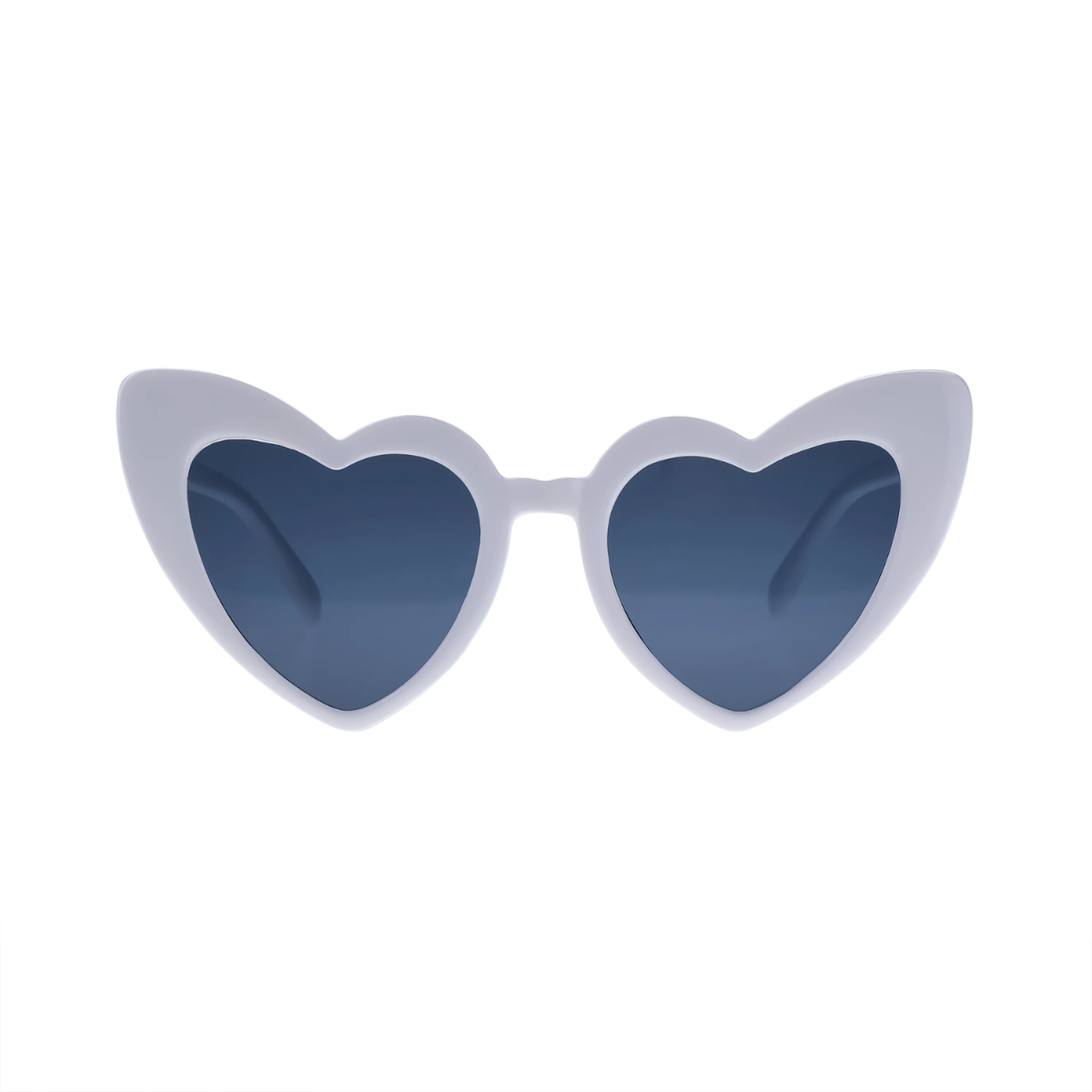 LENTES DE SOL CORAZON LOLITA BLANCO TAMAÑO TALLA UNICA - 1
