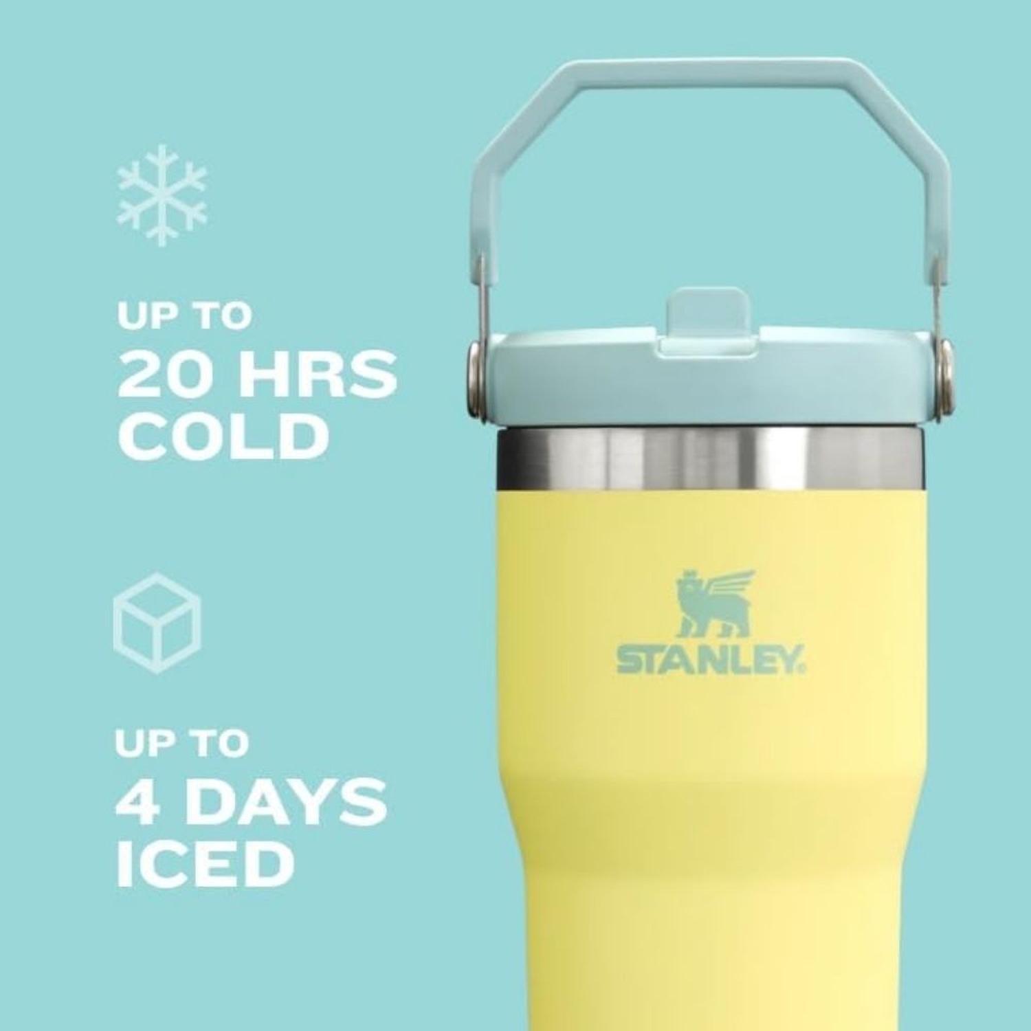 TUMBLER VASO DE ACERO INOXIDABLE STANLEY ICEFLOW FLIP STRAW 30OZ - TWILIGHT TAMAÑO TALLA UNICA - 6