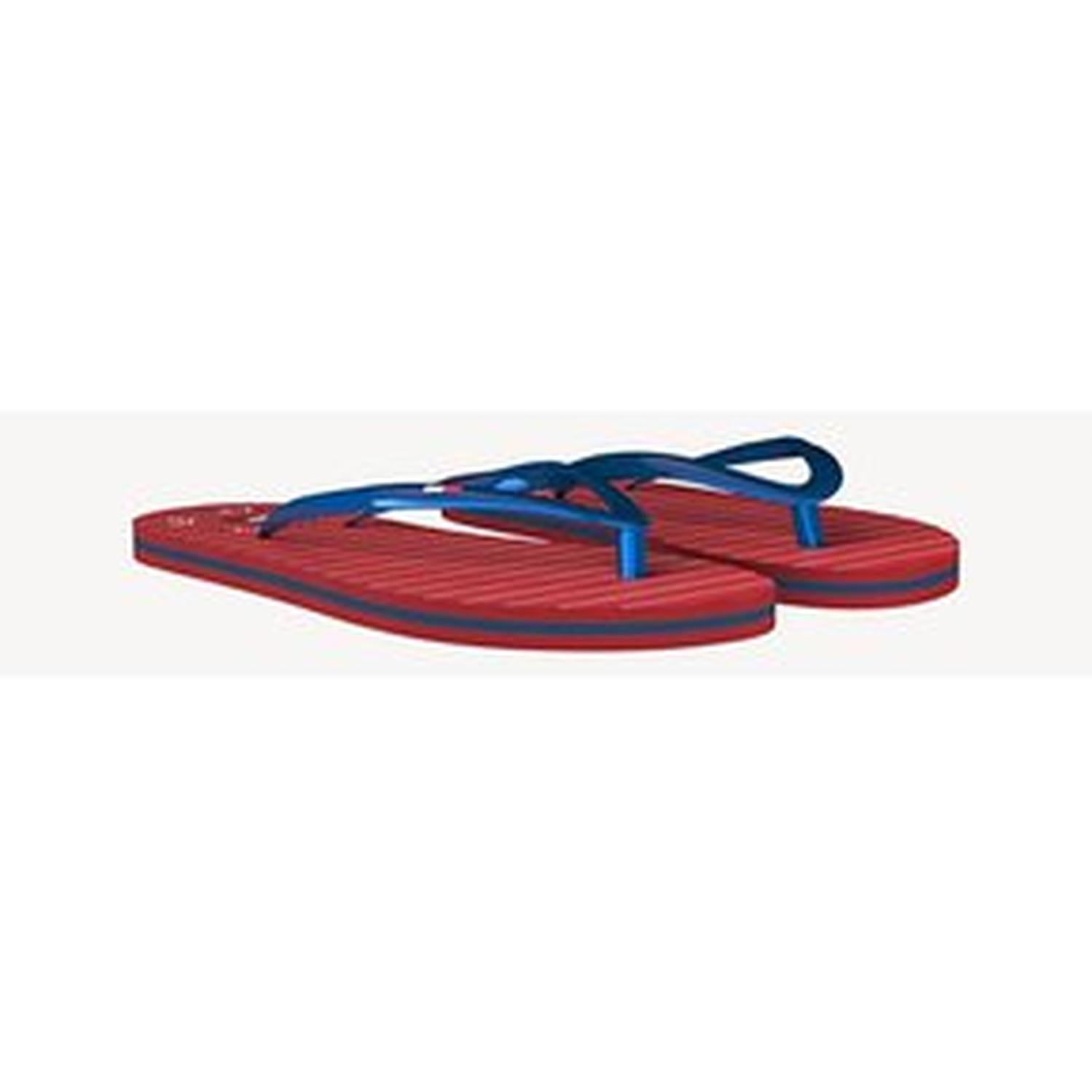 SANDALIAS FLATS TOMMY HILFIGER UNISEX - ROJA - 3