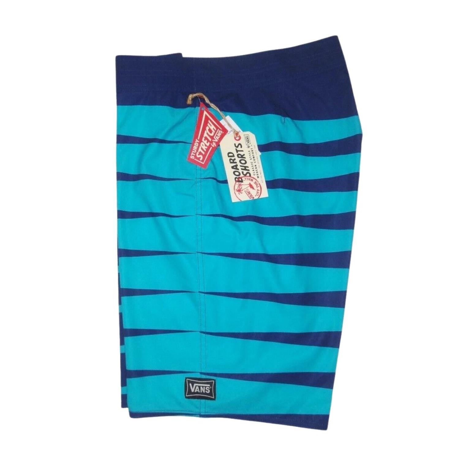 SHORT ROPA DE BAÑO HOMBRES VANS - AZUL - 3