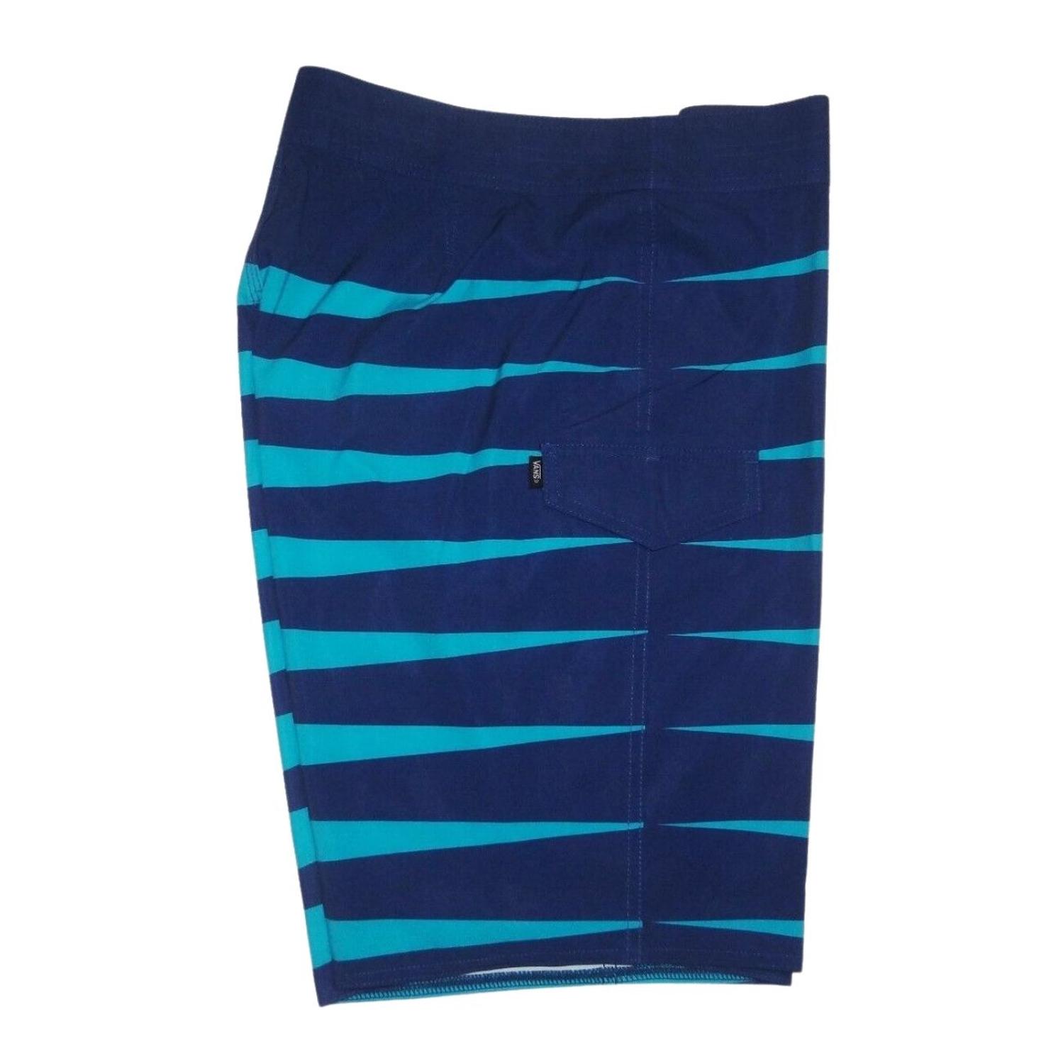 SHORT ROPA DE BAÑO HOMBRES VANS - AZUL - 4