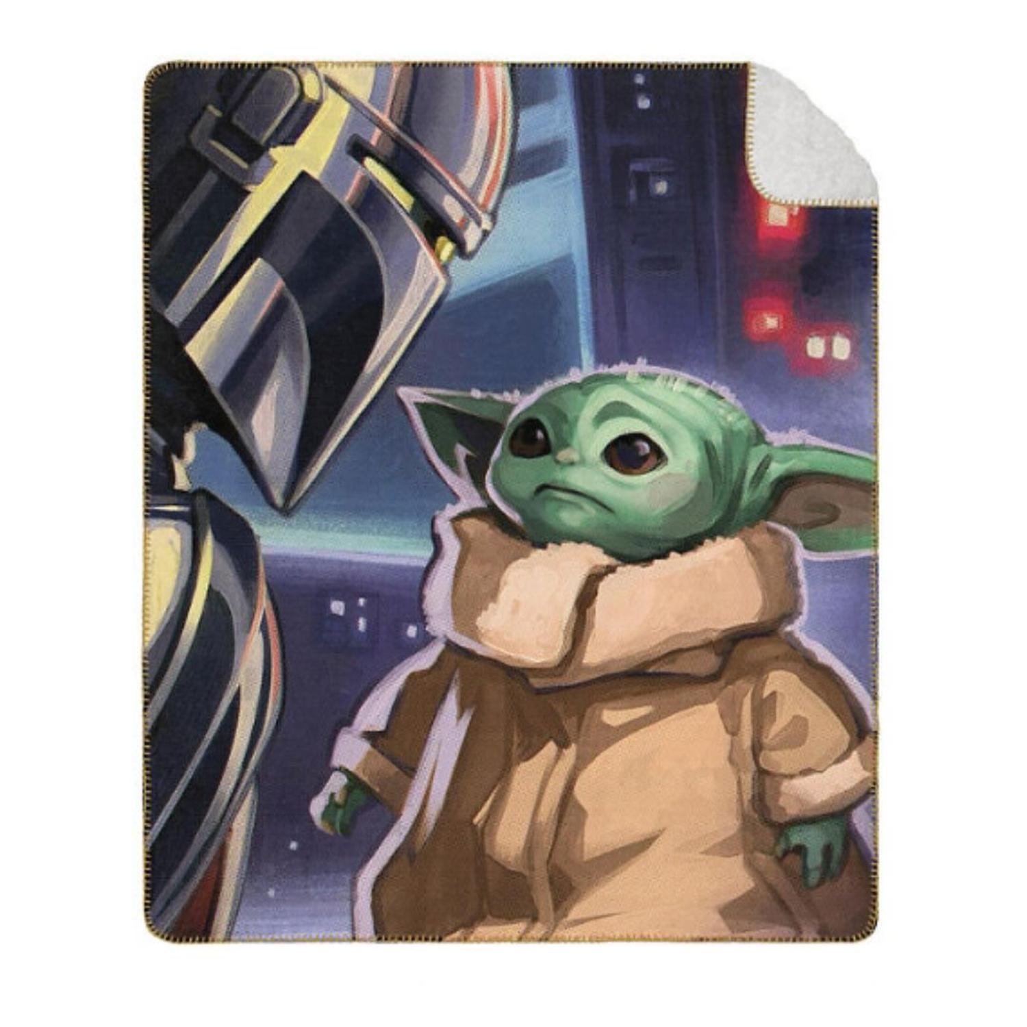 MANTA SHERPA STAR WARS THE MANDALORIAN CLOUD SHERPA 127X152 CM - 1