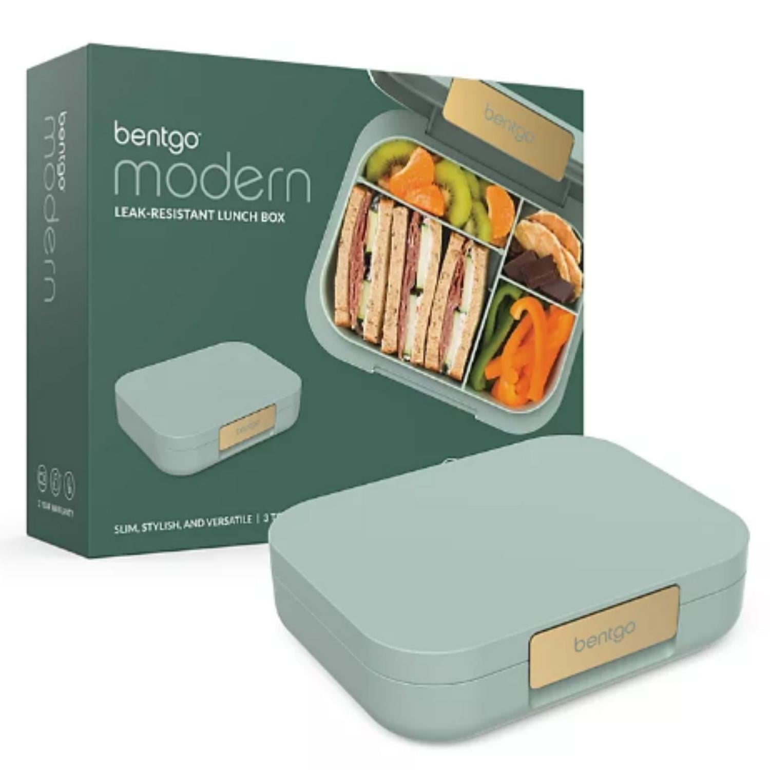 LONCHERA BENTGO MODERN LUNCH BOX ADULTOS - VERDE CLARO - 1