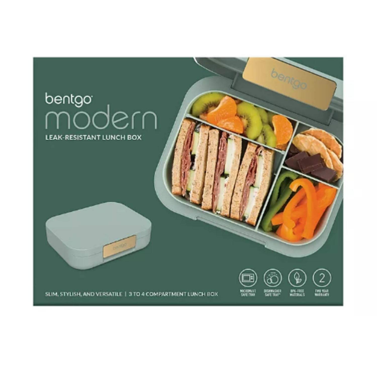 LONCHERA BENTGO MODERN LUNCH BOX ADULTOS - VERDE CLARO - 3