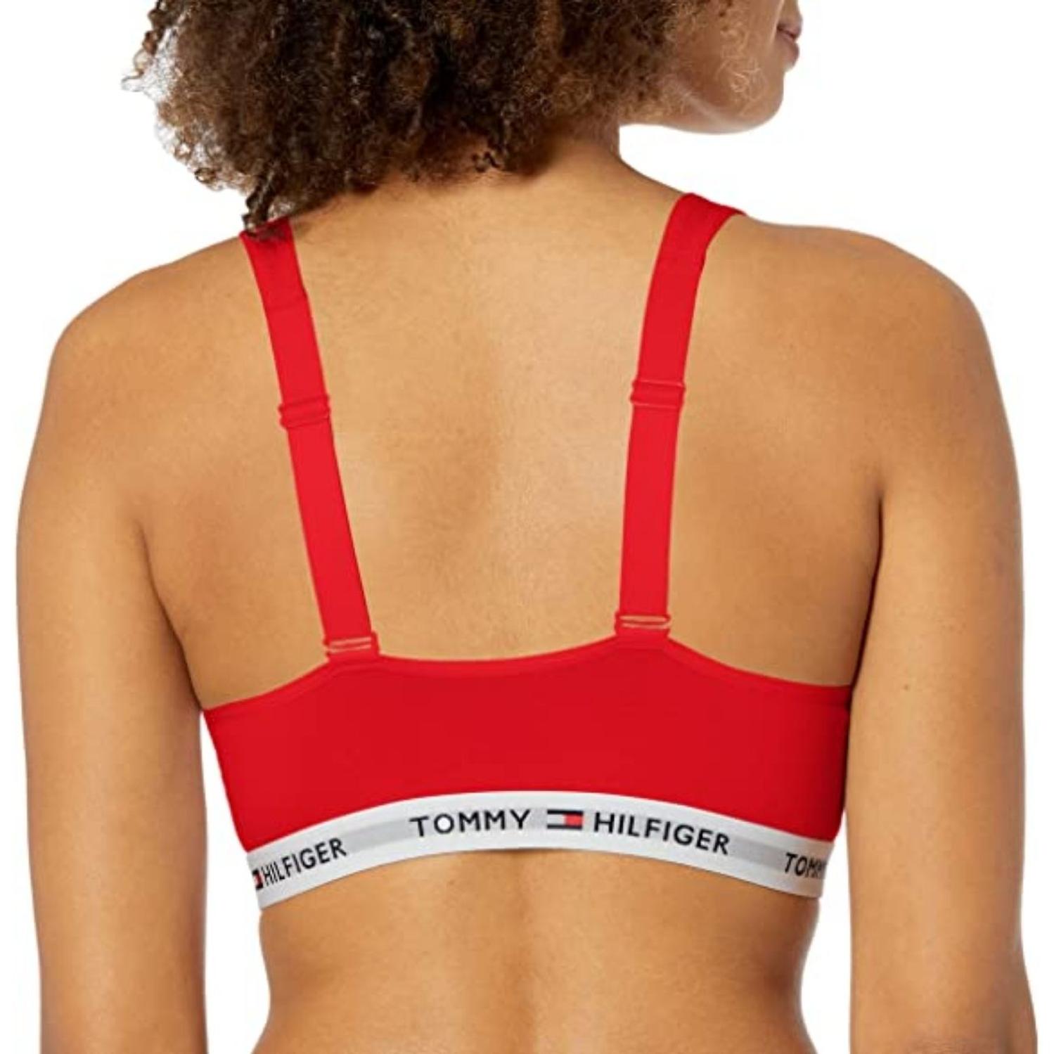 BRASIER TIPO TOP TOMMY HILFIGER MUJER - ROJO - 2