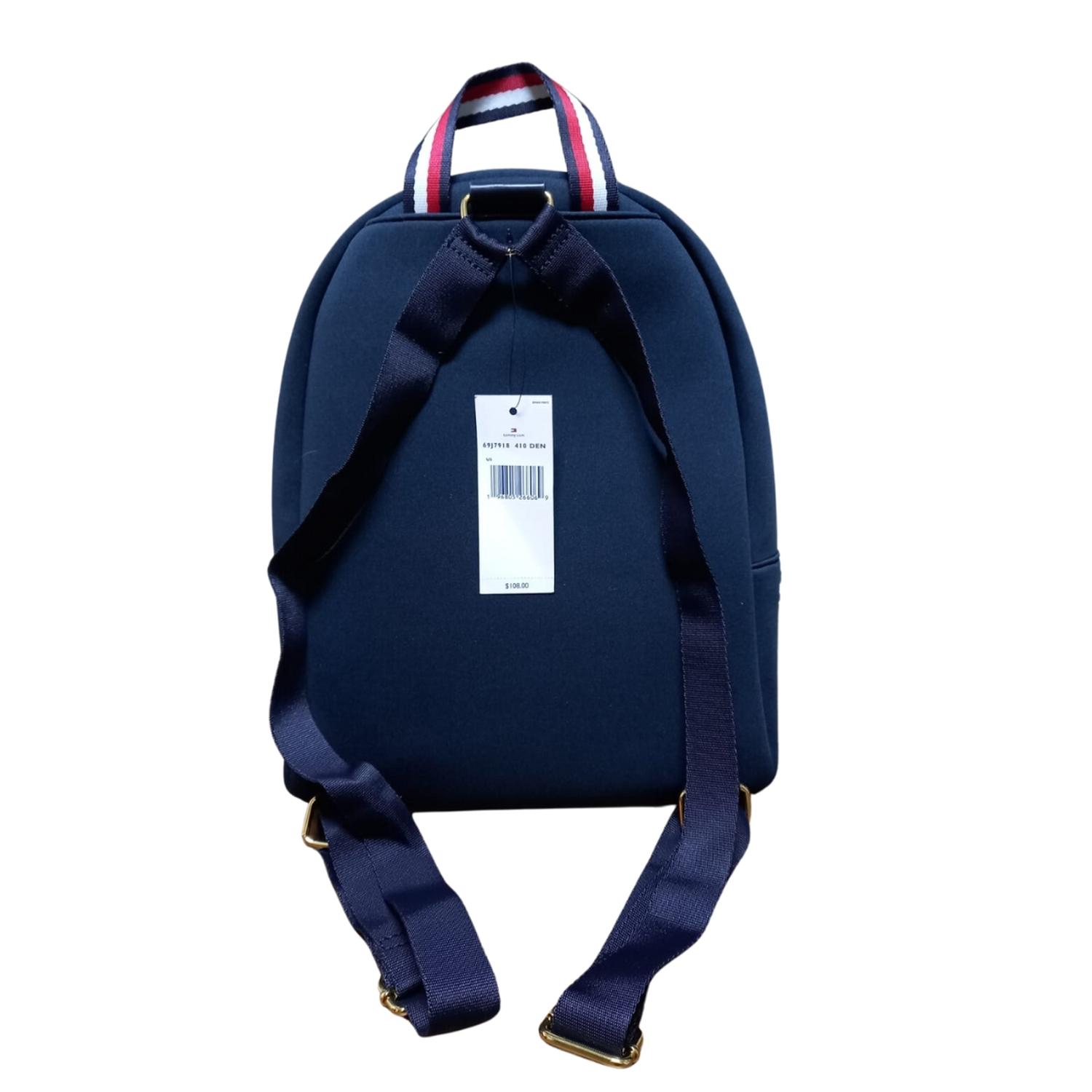 MOCHILA DE NEOPRENE TOMMY HILFIGER ROJO / AZUL TAMAÑO TALLA ÚNICA - 2