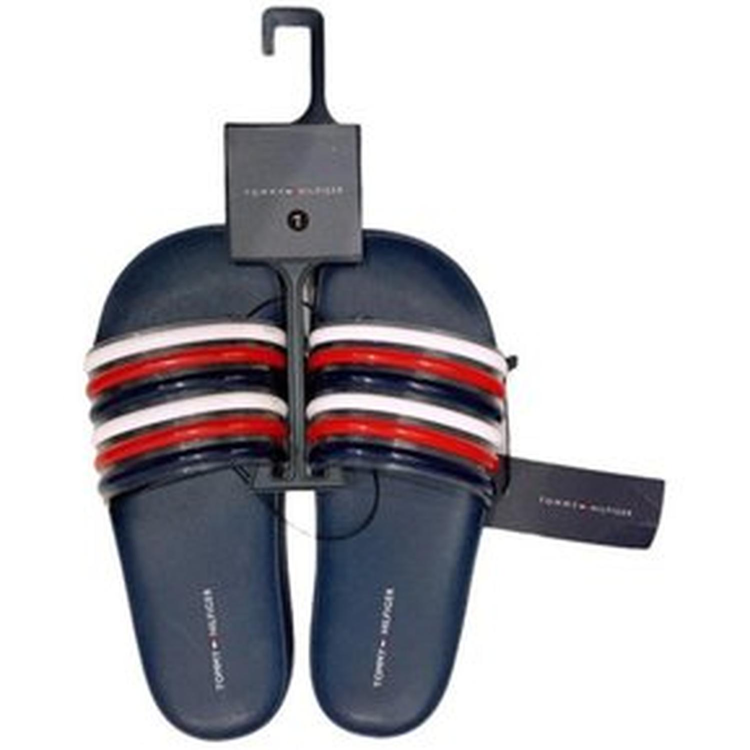 SANDALIAS UNISEX TOMMY HILFIGER DIONE SLIDE - AZUL - 5