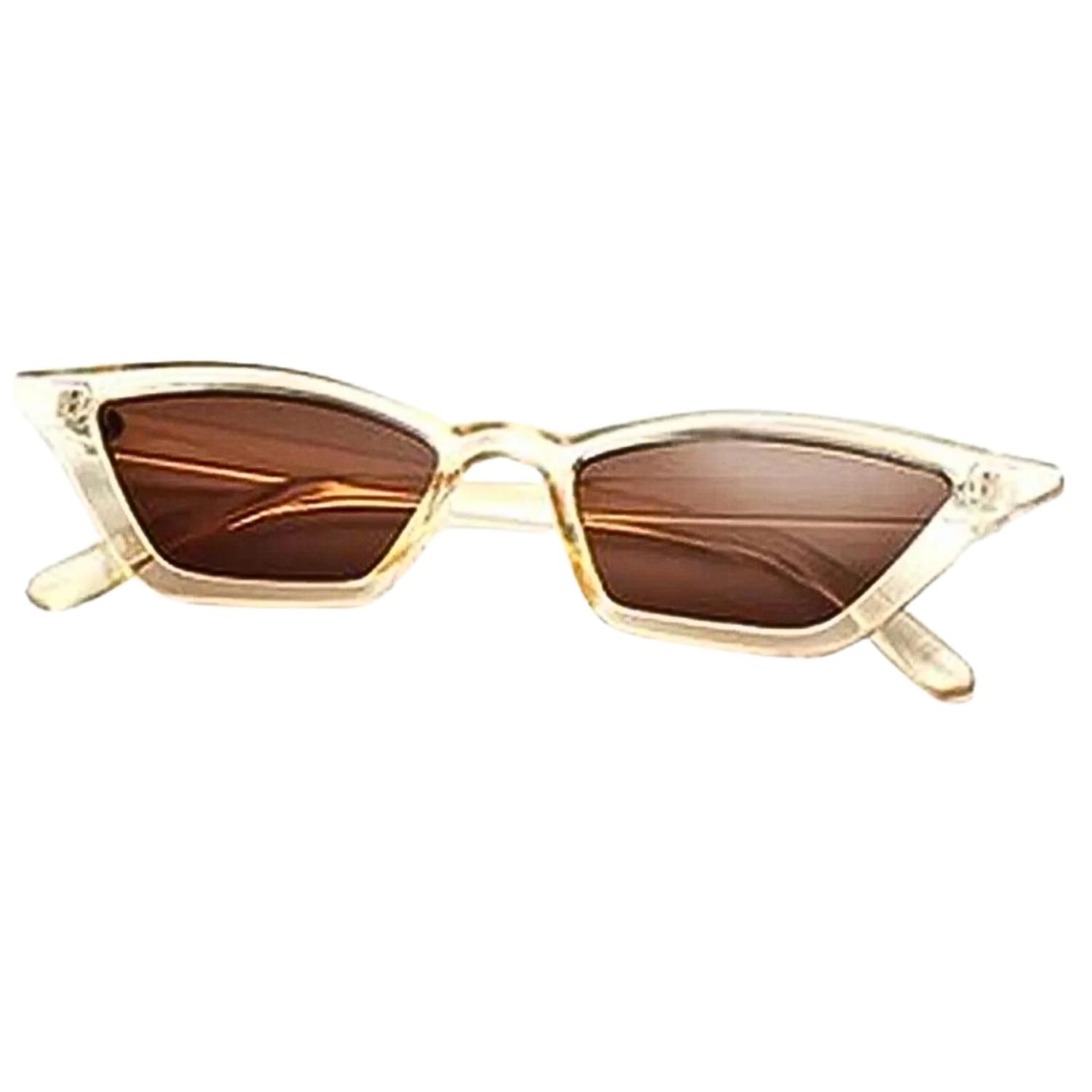 LENTES DE SOL ULTRA CAT EYE PARA MUJER BEIGE TAMAÑO TALLA UNICA - 1