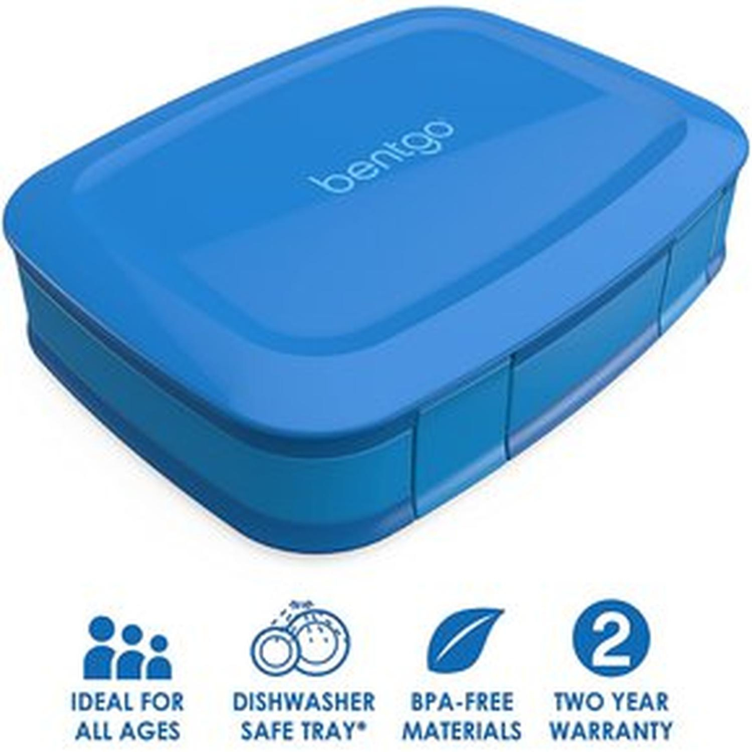LONCHERA BENTGO FRESH LUNCH BOX ADULTOS - CELESTE TAMAÑO TALLA ÚNICA - 5