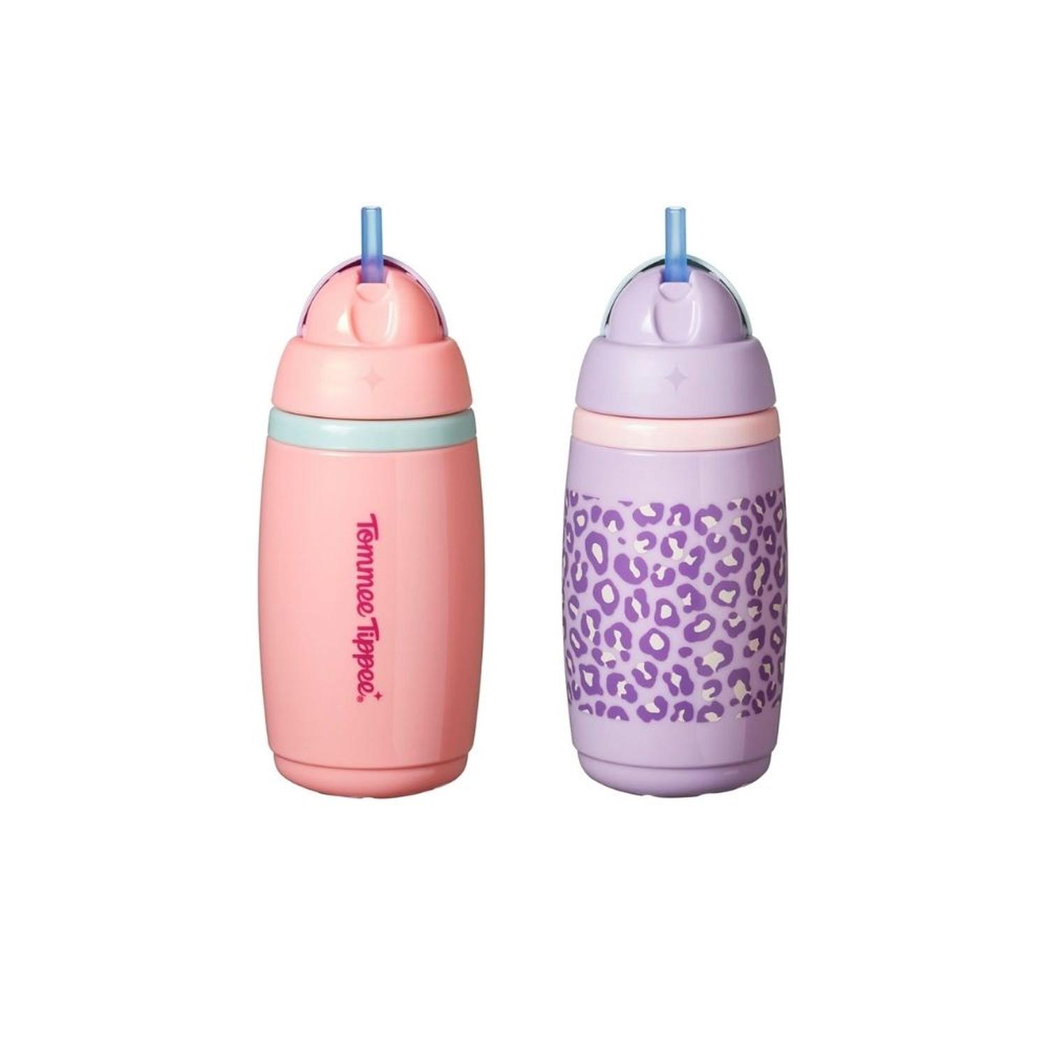 PACKX2 VASOS PARA NIÑOS TOMMEE TIPPEE ACTIVE STRAW 9 OZ C/U - 1