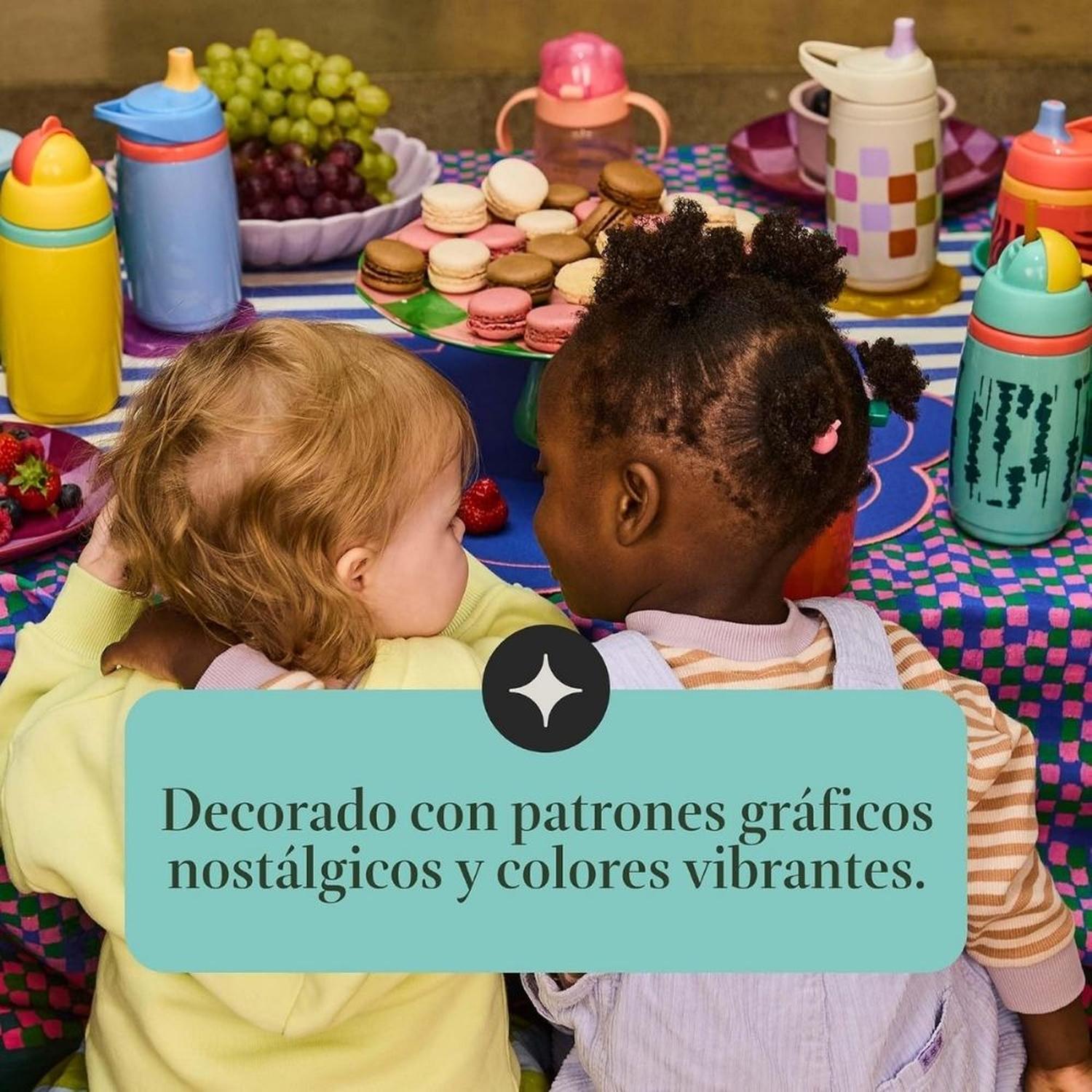 PACKX2 VASOS PARA NIÑOS TOMMEE TIPPEE ACTIVE STRAW 9 OZ C/U - 5
