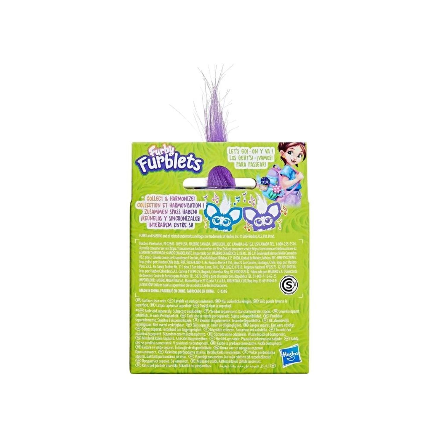 MINI PELUCHE ELECTRÓNICO FURBY FURBLETS STAR-LEE - 4