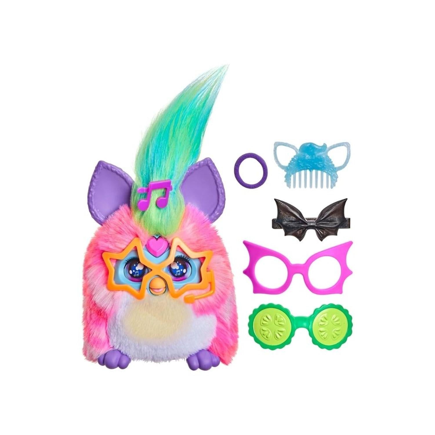 JUGUETE ELECTRÓNICO INTERACTIVO FURBY VIBES ROSE BERRY - VERSION INGLES - 1