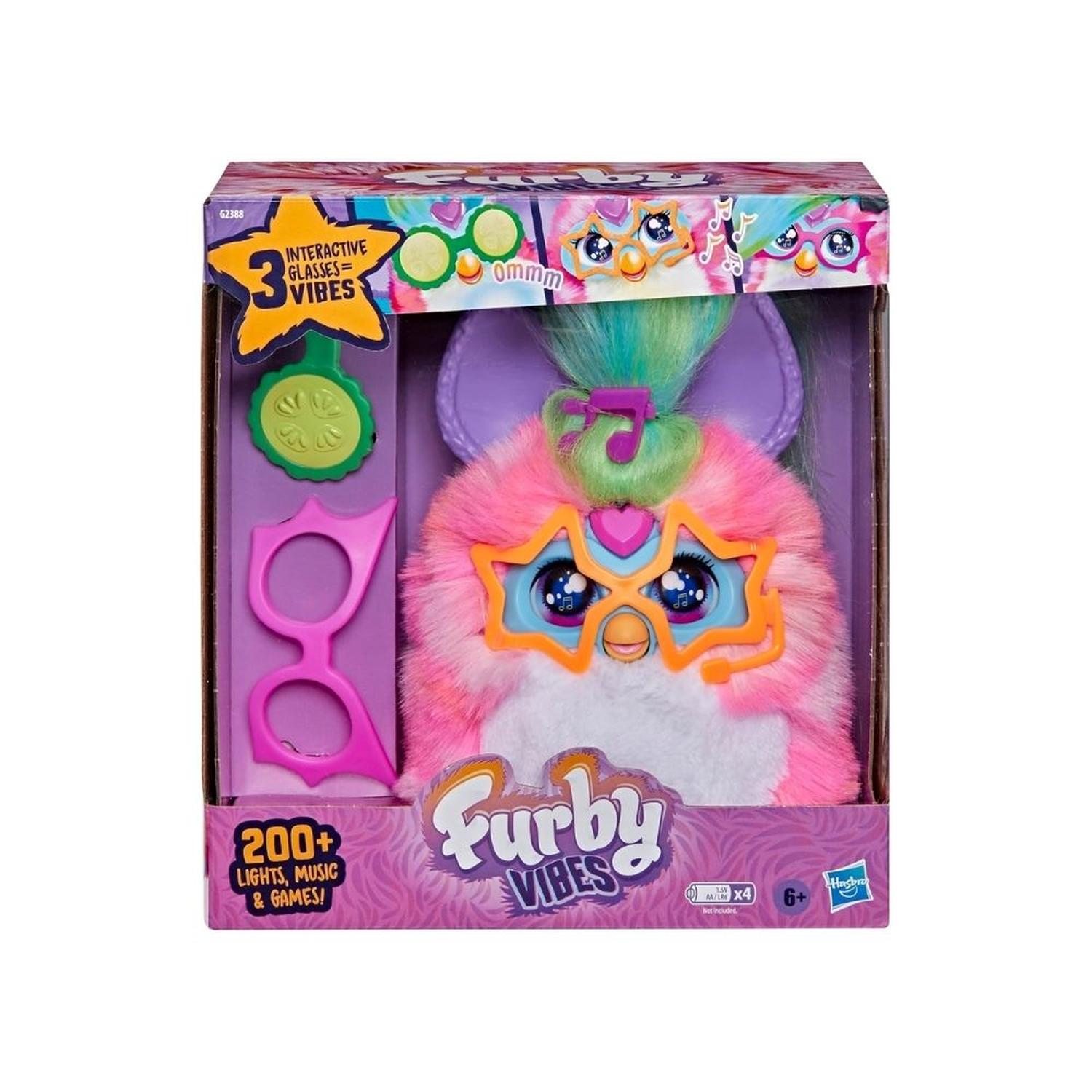 JUGUETE ELECTRÓNICO INTERACTIVO FURBY VIBES ROSE BERRY - VERSION INGLES - 2
