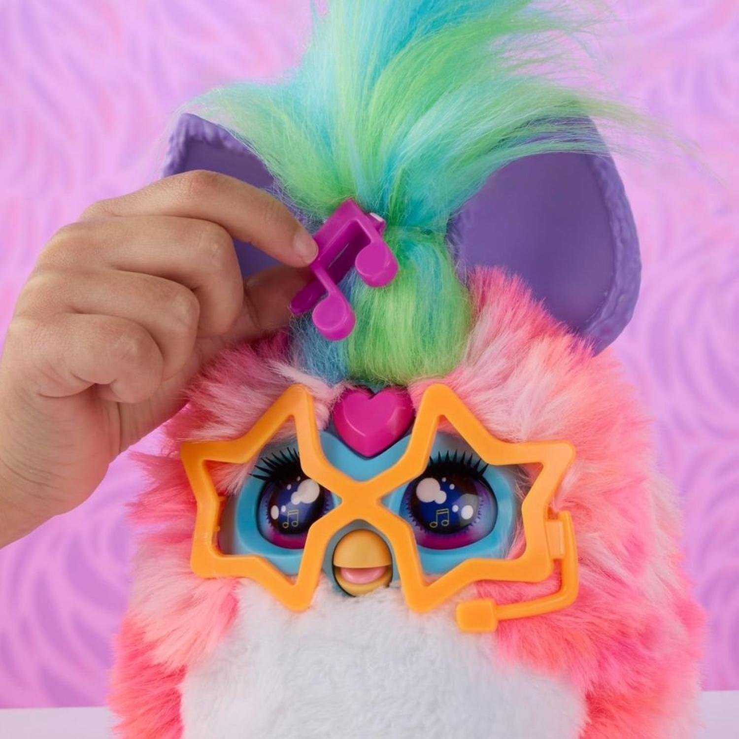 JUGUETE ELECTRÓNICO INTERACTIVO FURBY VIBES ROSE BERRY - VERSION INGLES - 4