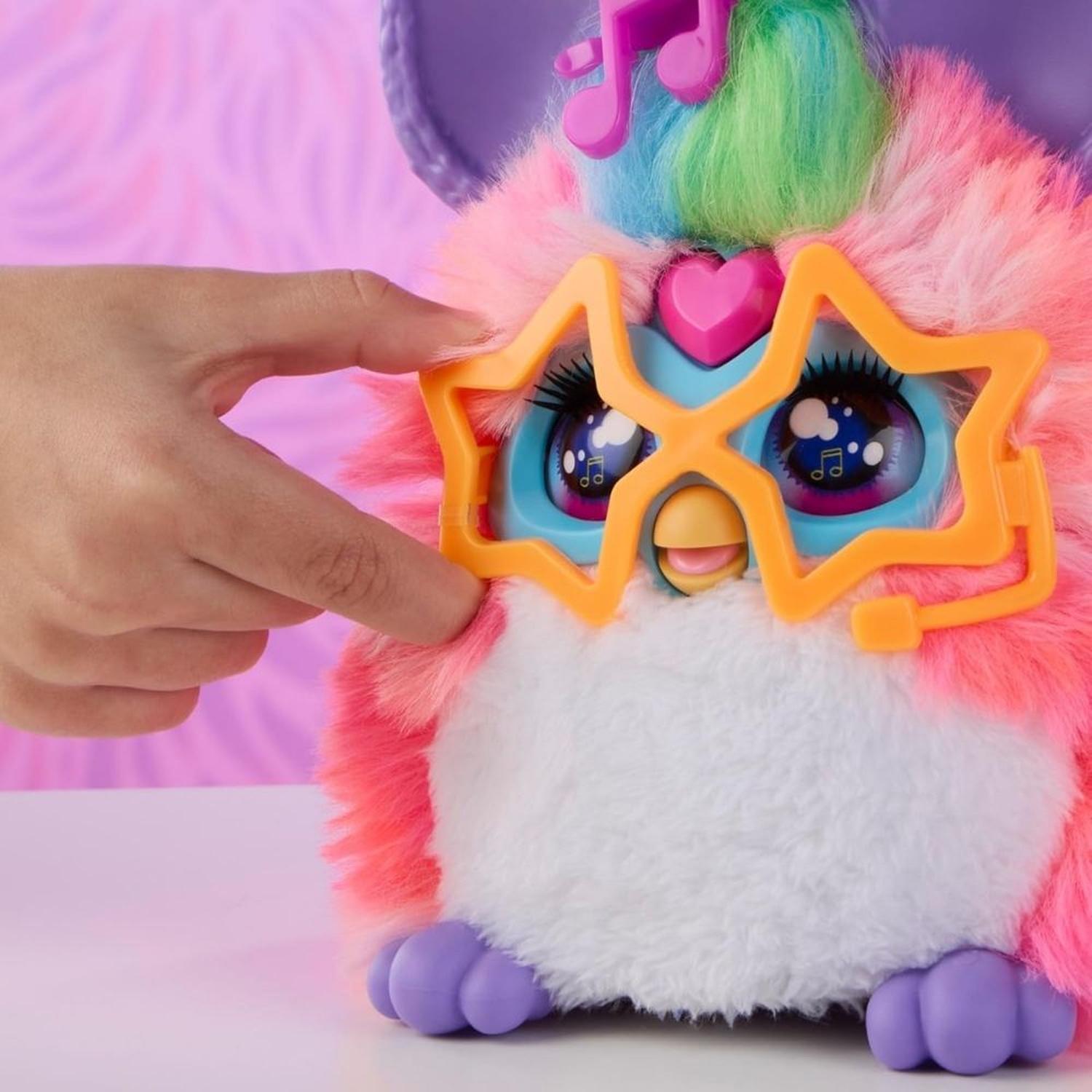 JUGUETE ELECTRÓNICO INTERACTIVO FURBY VIBES ROSE BERRY - VERSION INGLES - 5